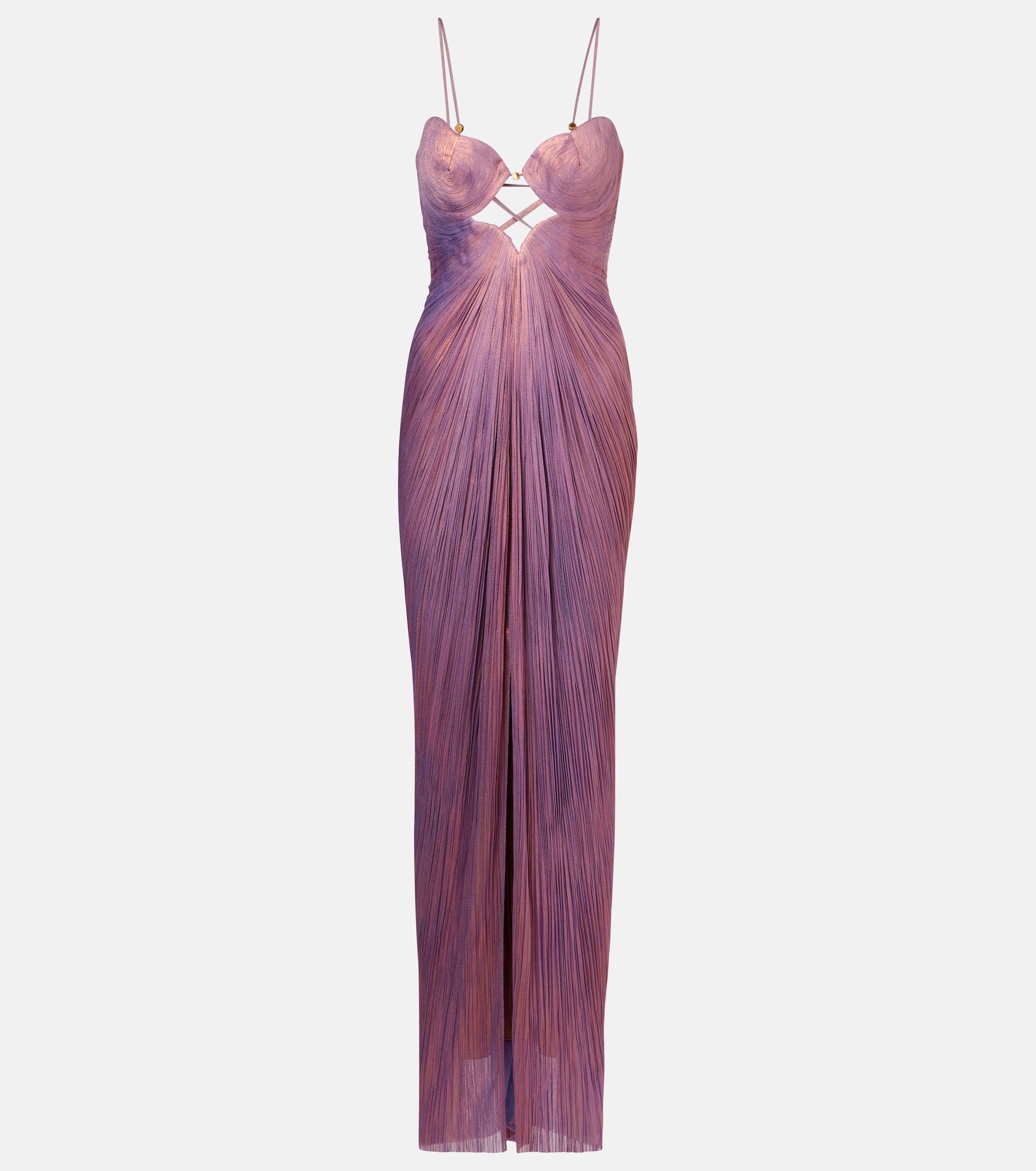 Maria Lucia Hohan Elsa cutout silk tulle gown