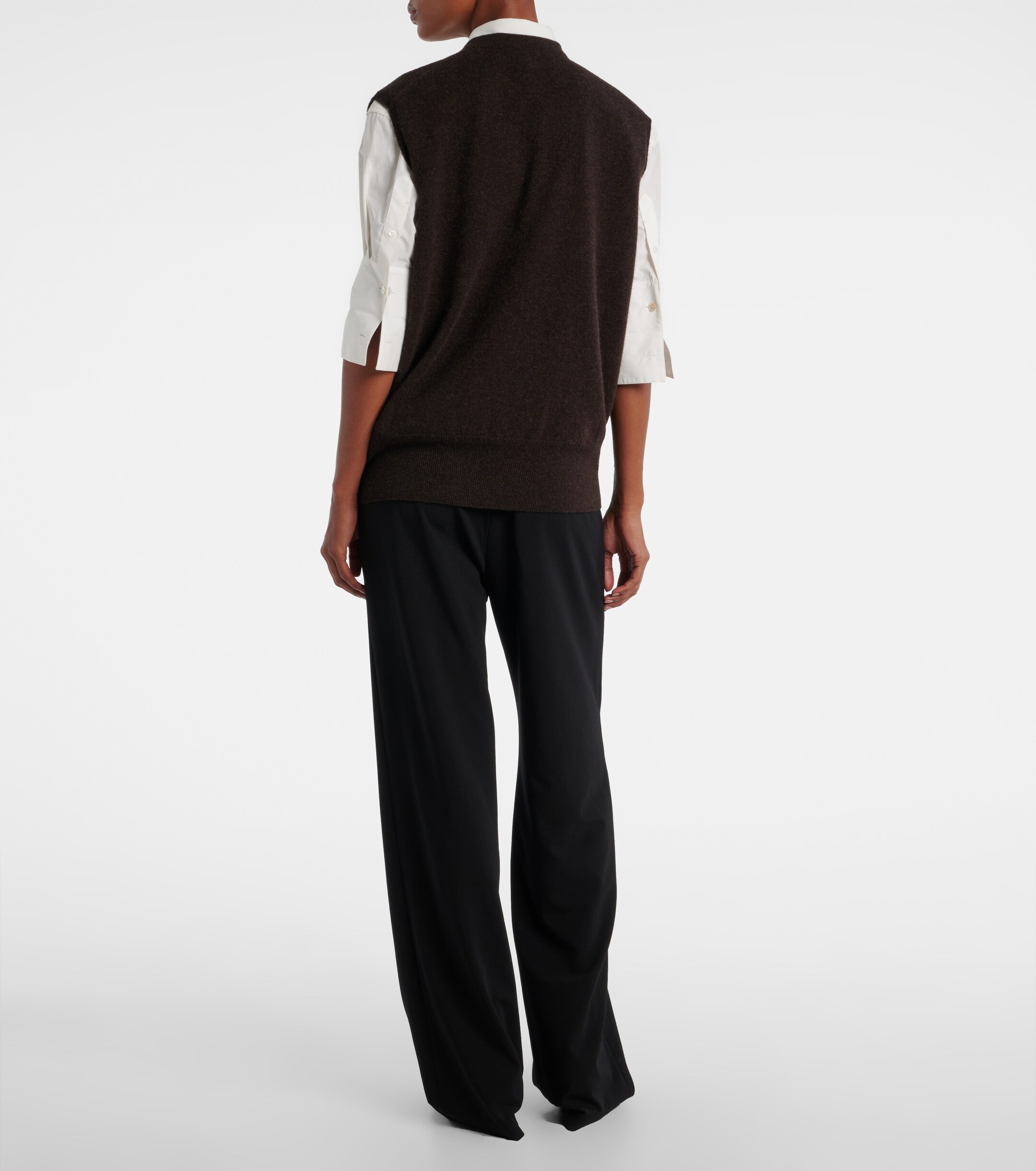 The Row The Row Levi cashmere sweater vest