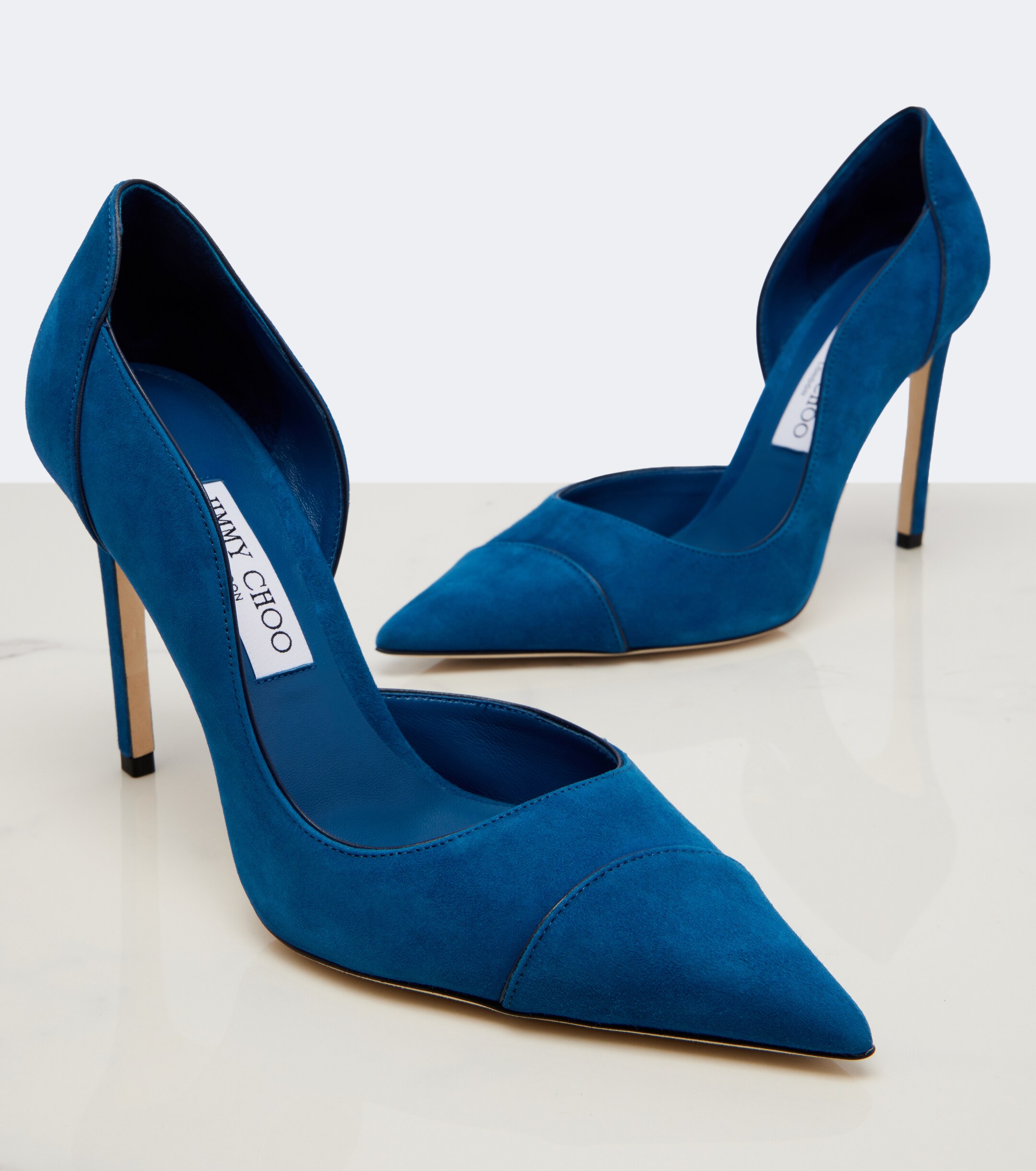 JIMMY CHOO Jimmy Choo Brigitte suede pumps