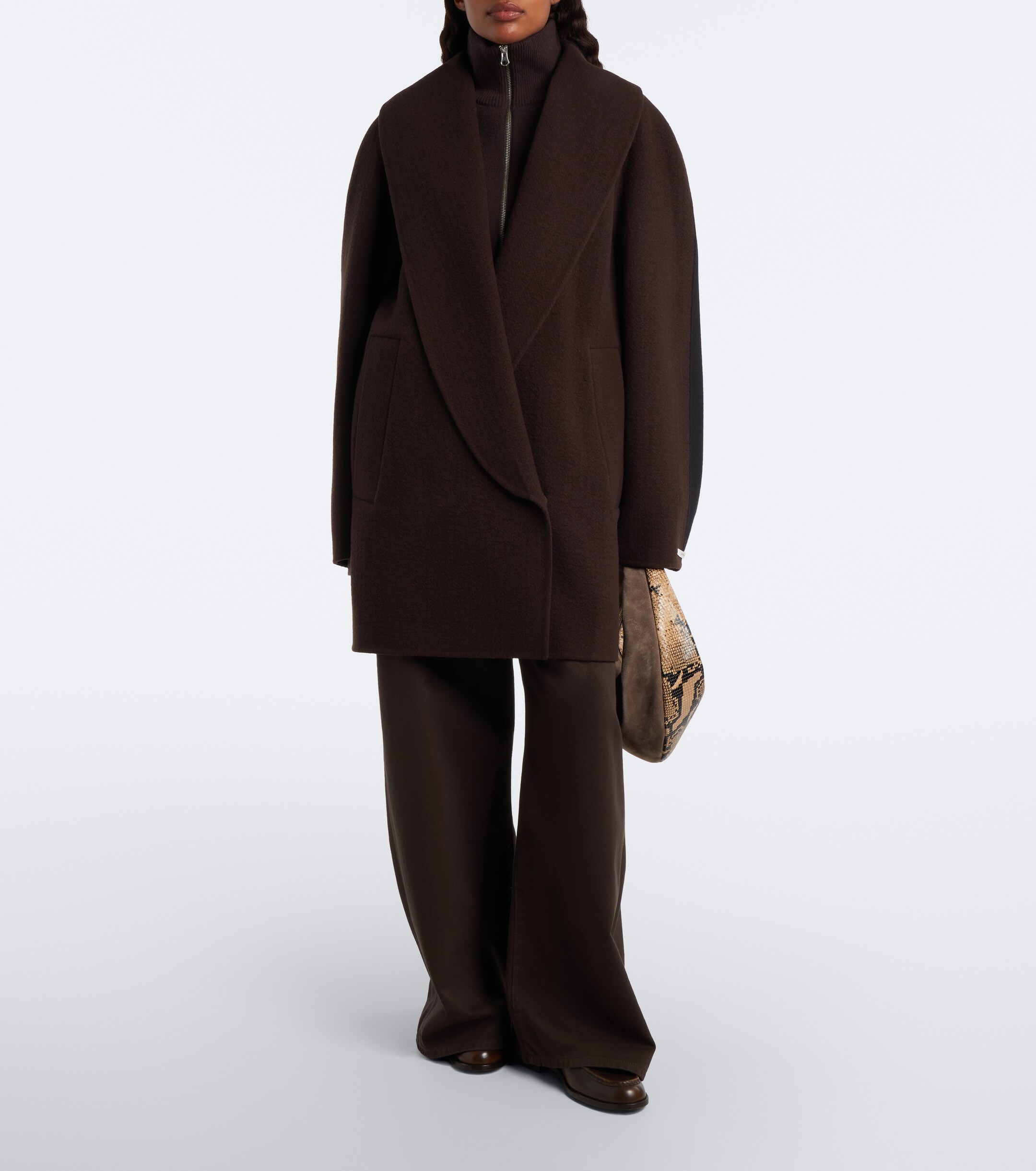 Sportmax Sportmax Wool and cashmere coat