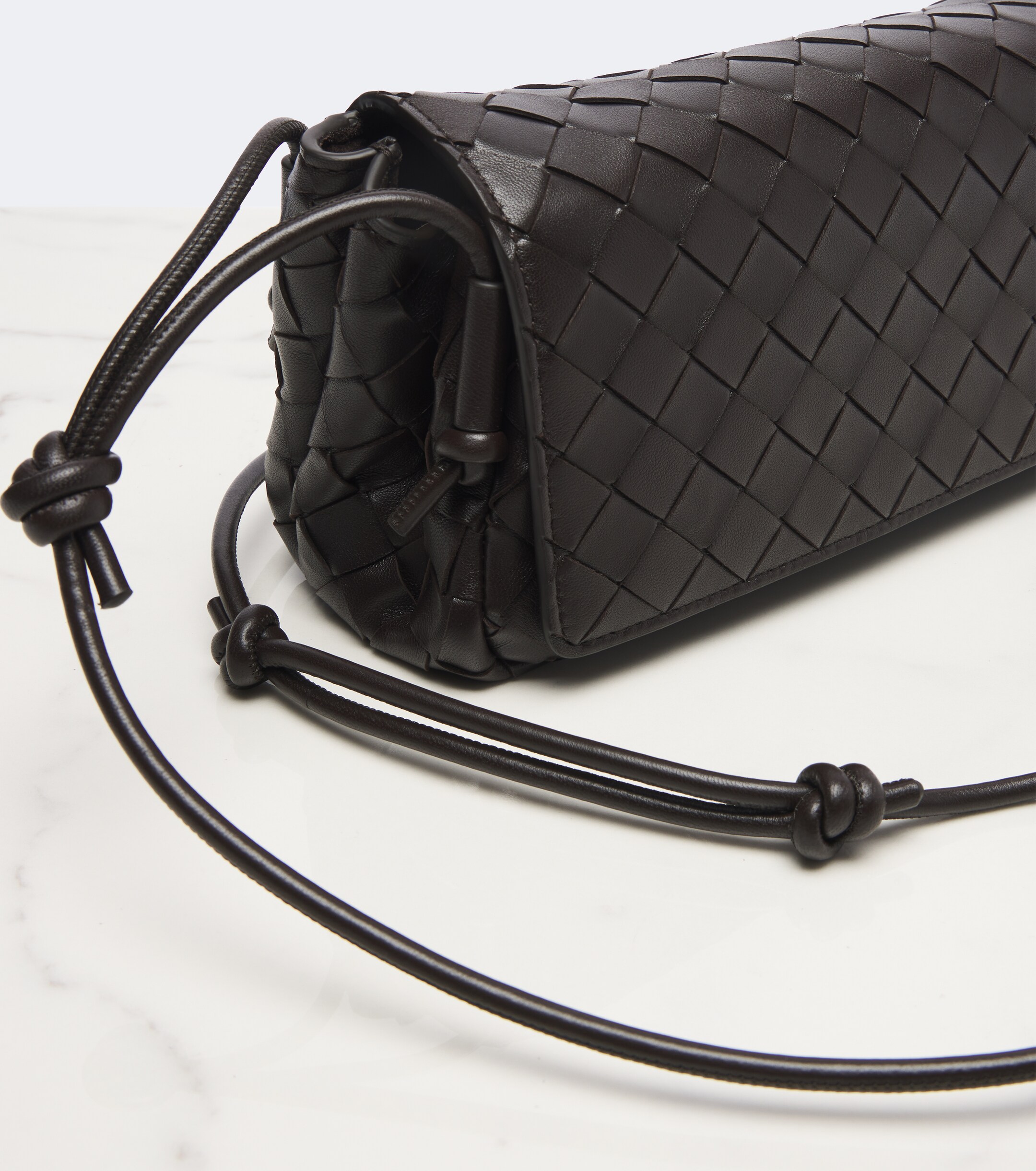 Bottega Veneta Notturno Mini leather crossbody bag