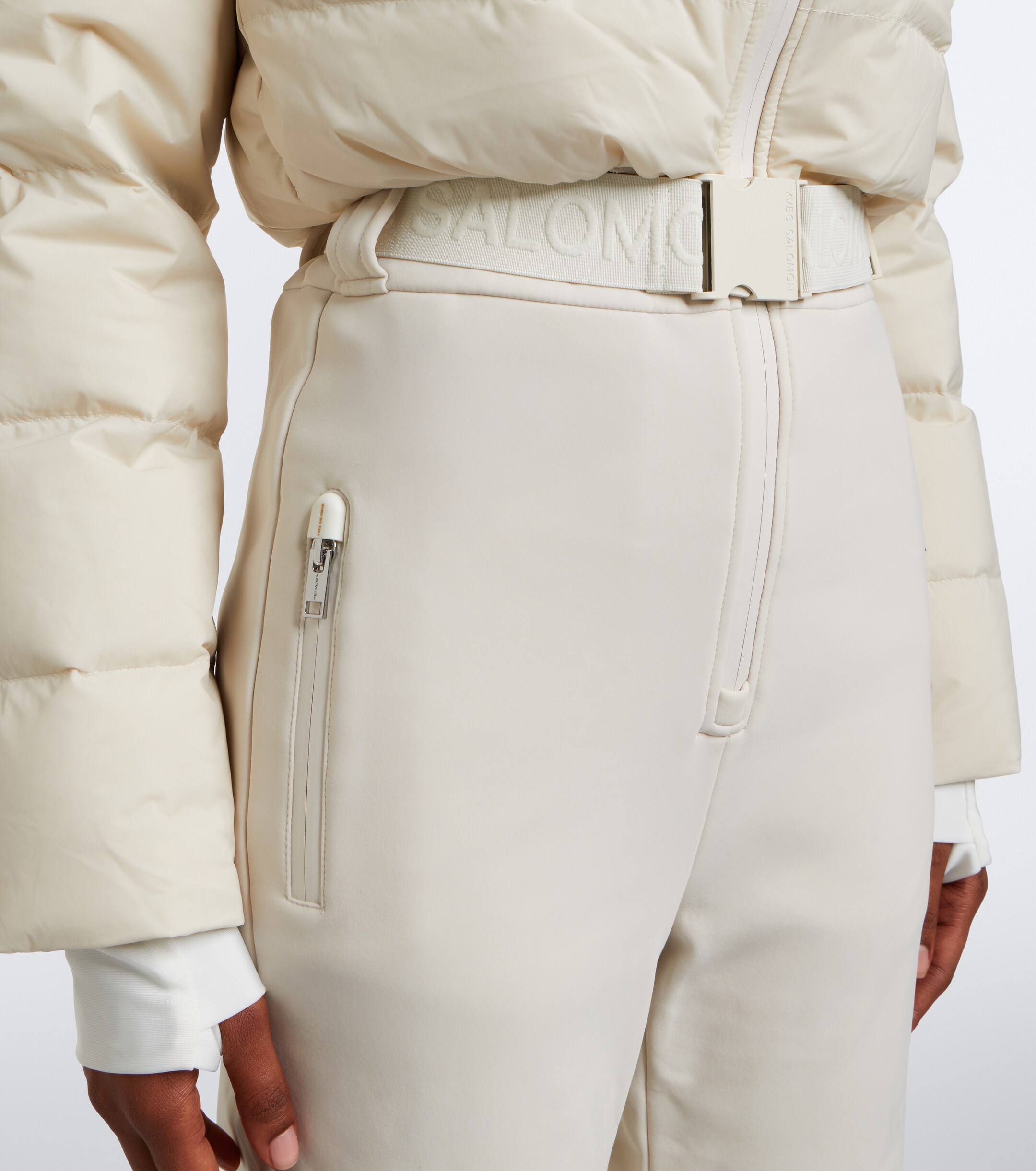 Yves Salomon Yves Salomon Hooded down ski suit