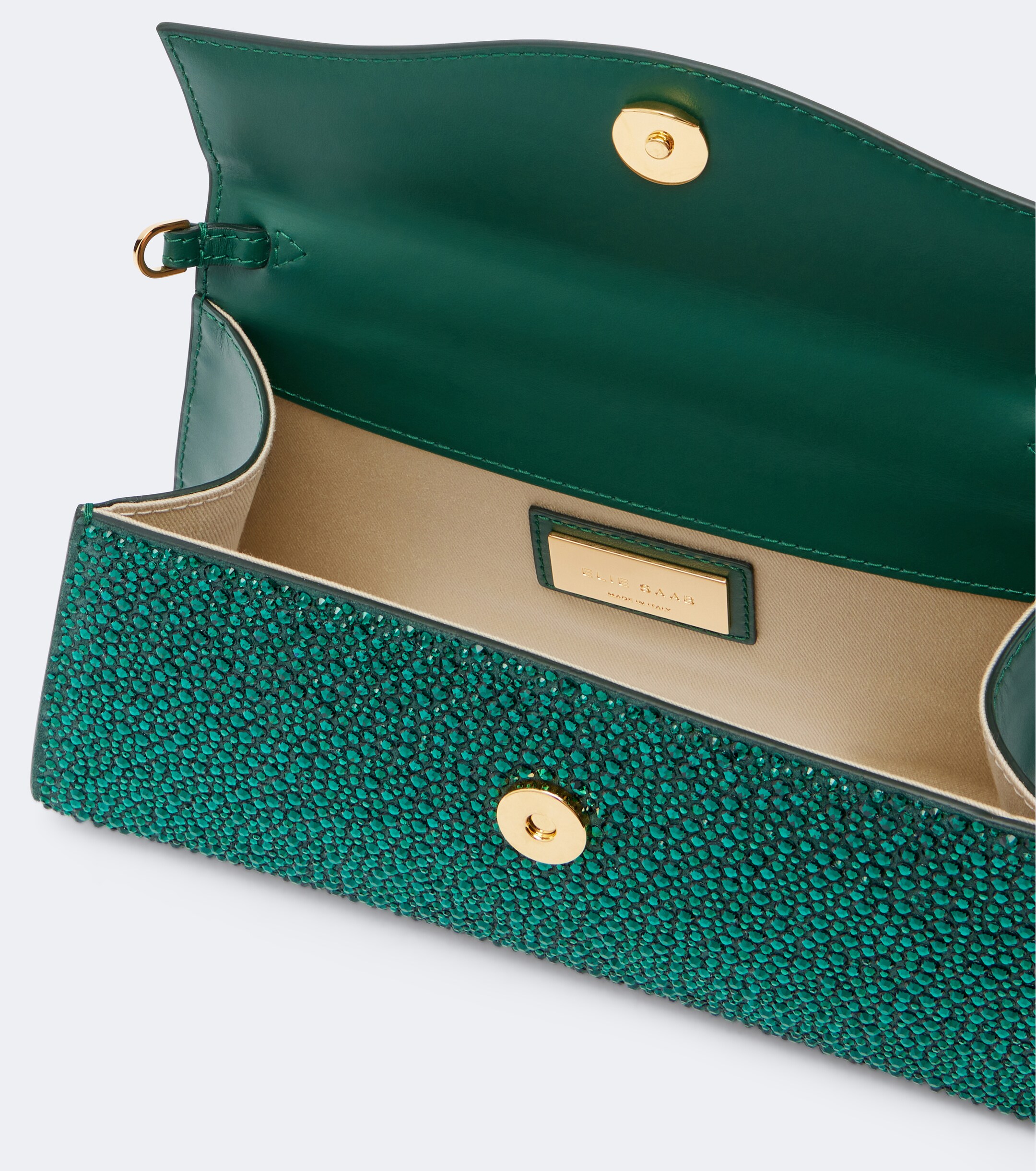 Elie Saab Elie Saab Petit Wave embellished top-handle bag