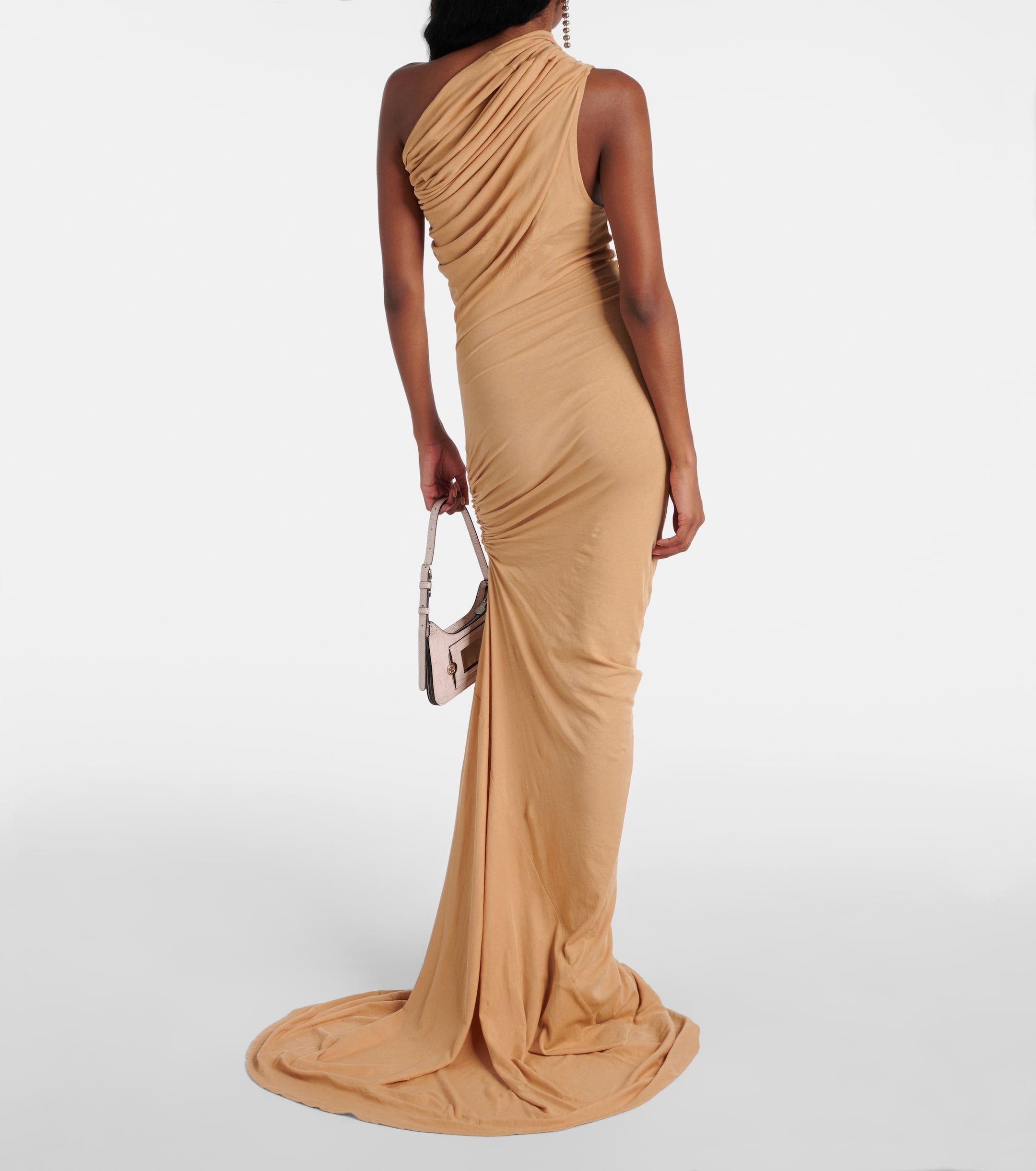 Entire Studios Pillar one-shoulder jersey maxi dress thumbnail