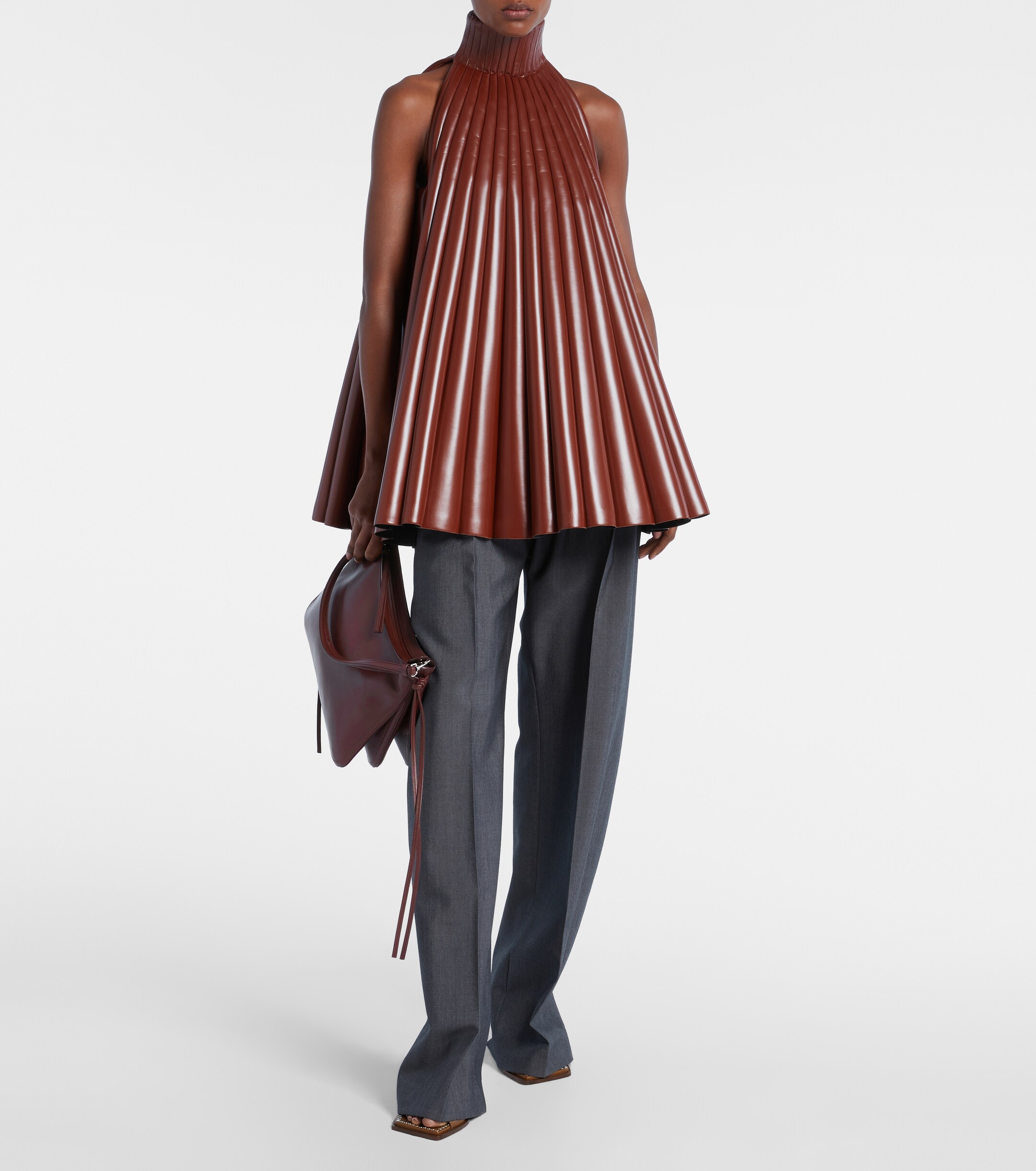 PHOEBE PHILO Gig leather shoulder bag thumbnail