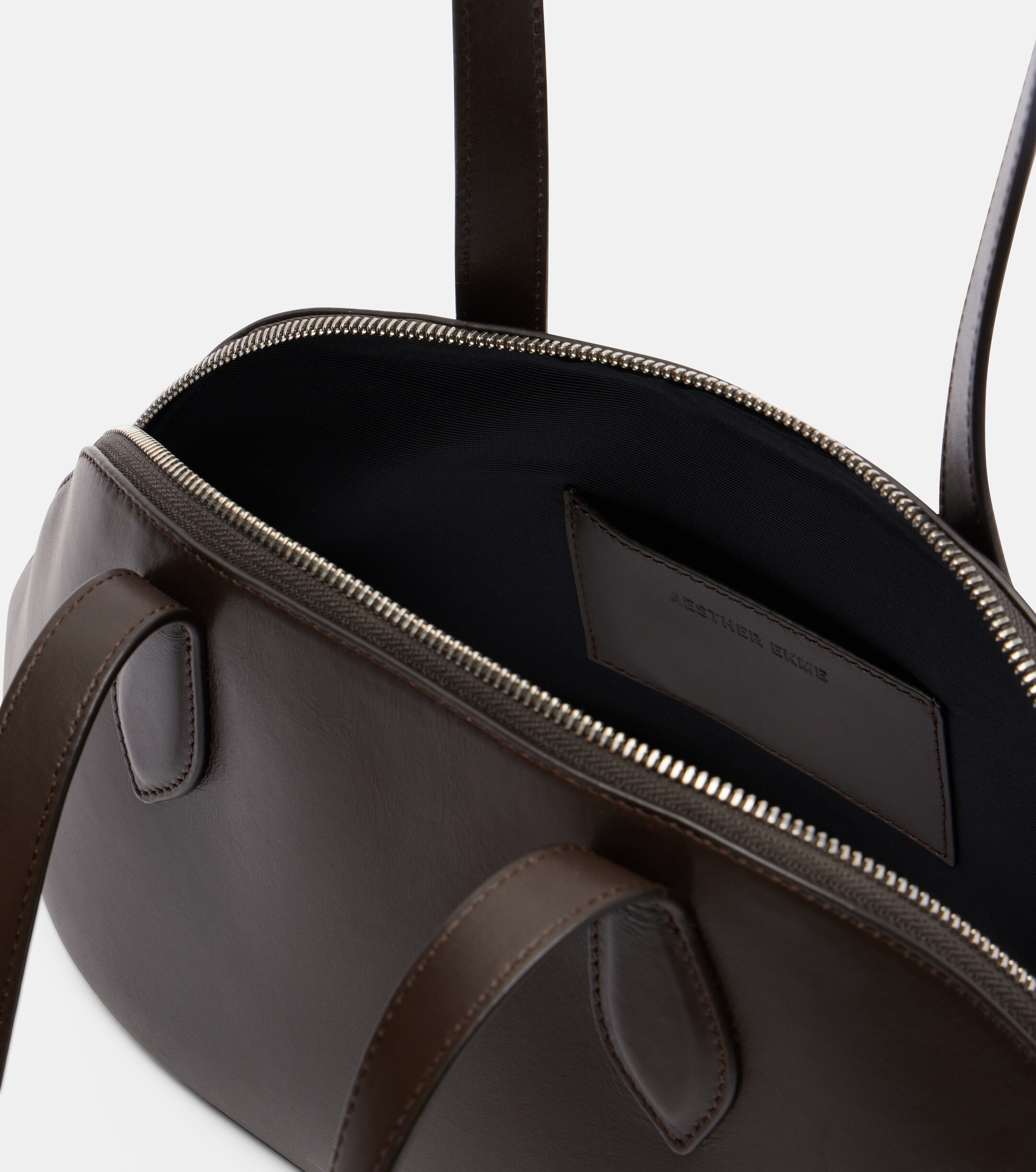 AESTHER EKME Cosmo Medium leather bowling bag thumbnail
