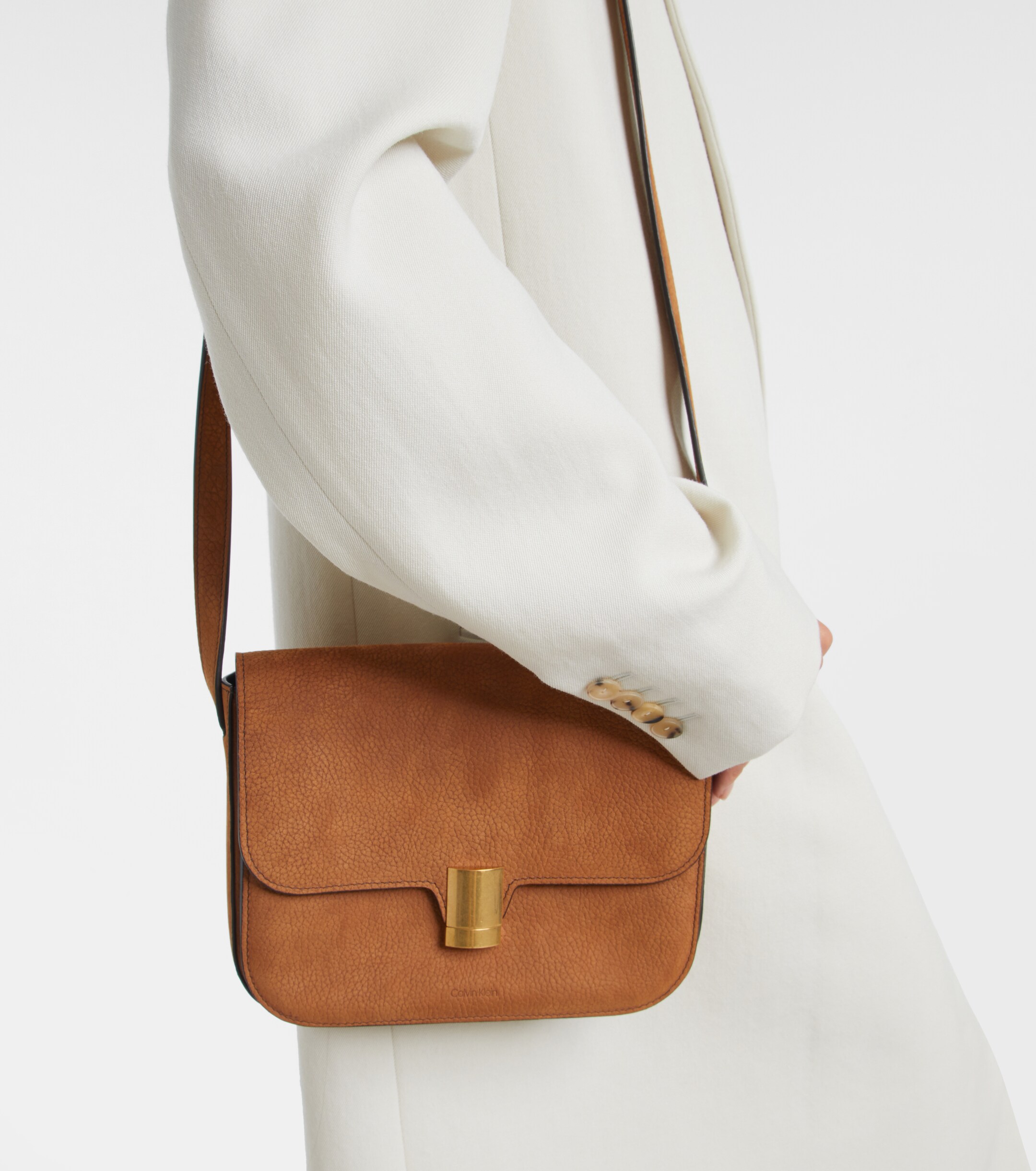 Calvin Klein Collection Tilla Small leather shoulder bag