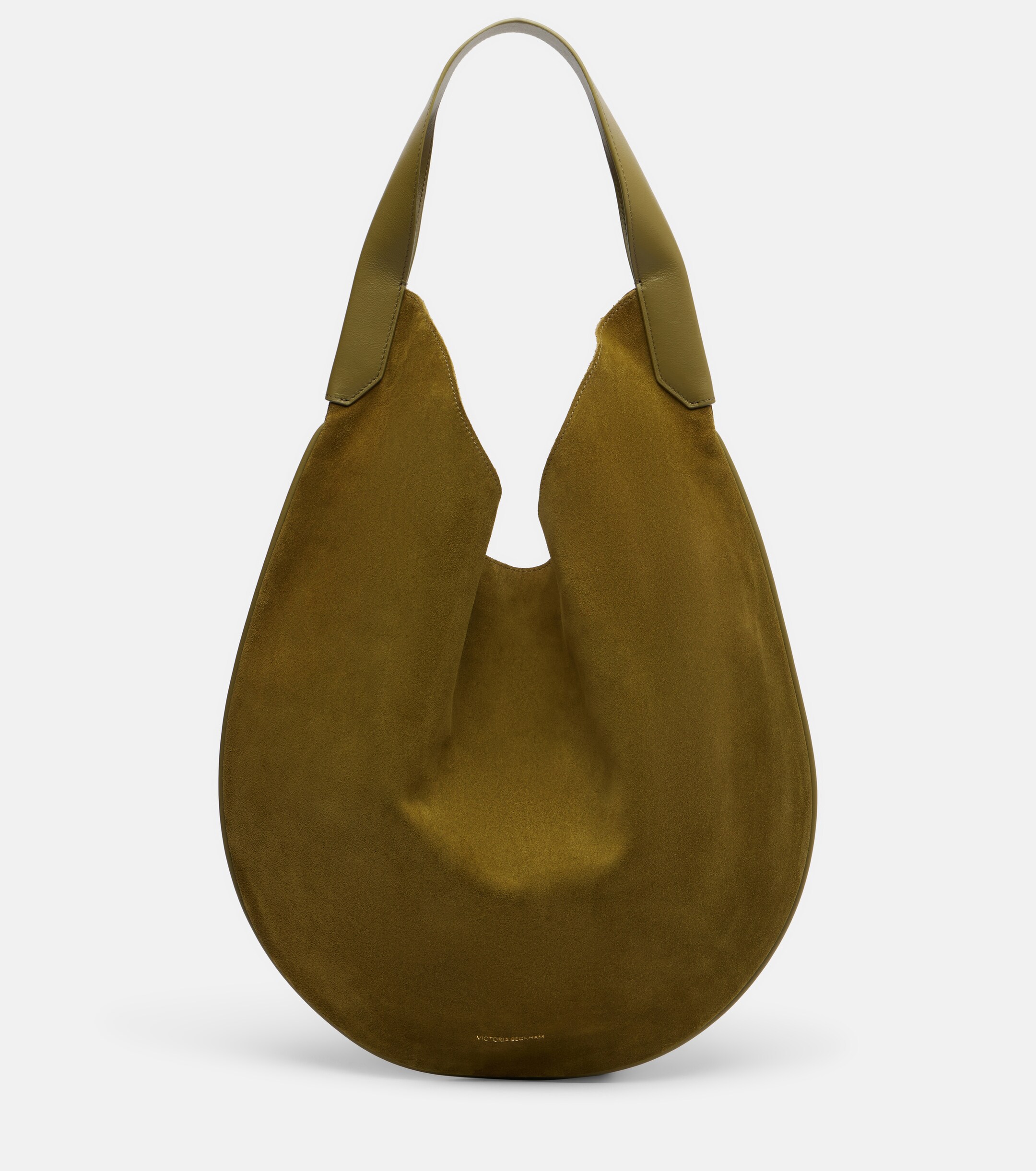 Victoria Beckham Soft Plié suede shoulder bag