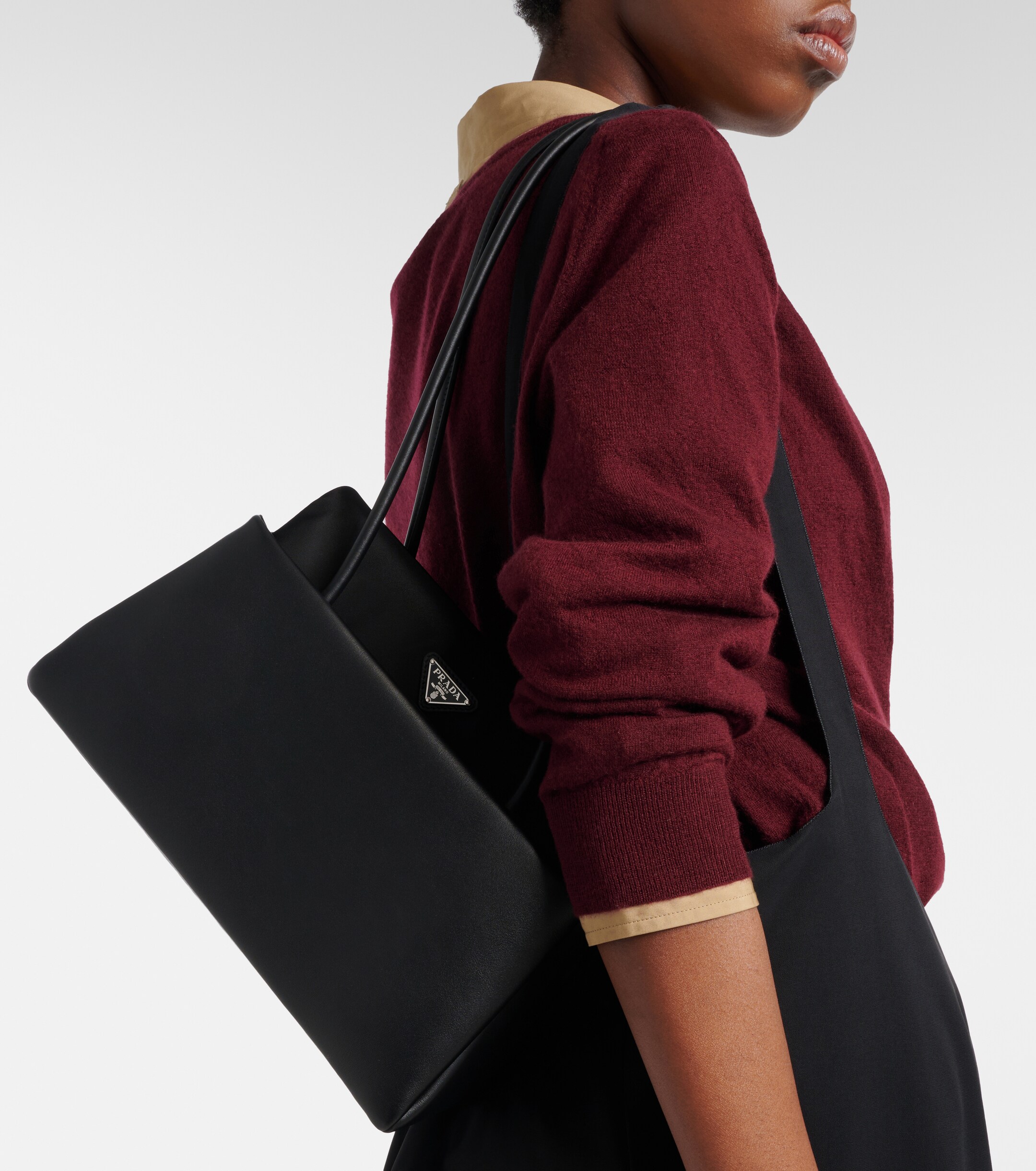 Prada Prada Passage Medium leather shoulder bag