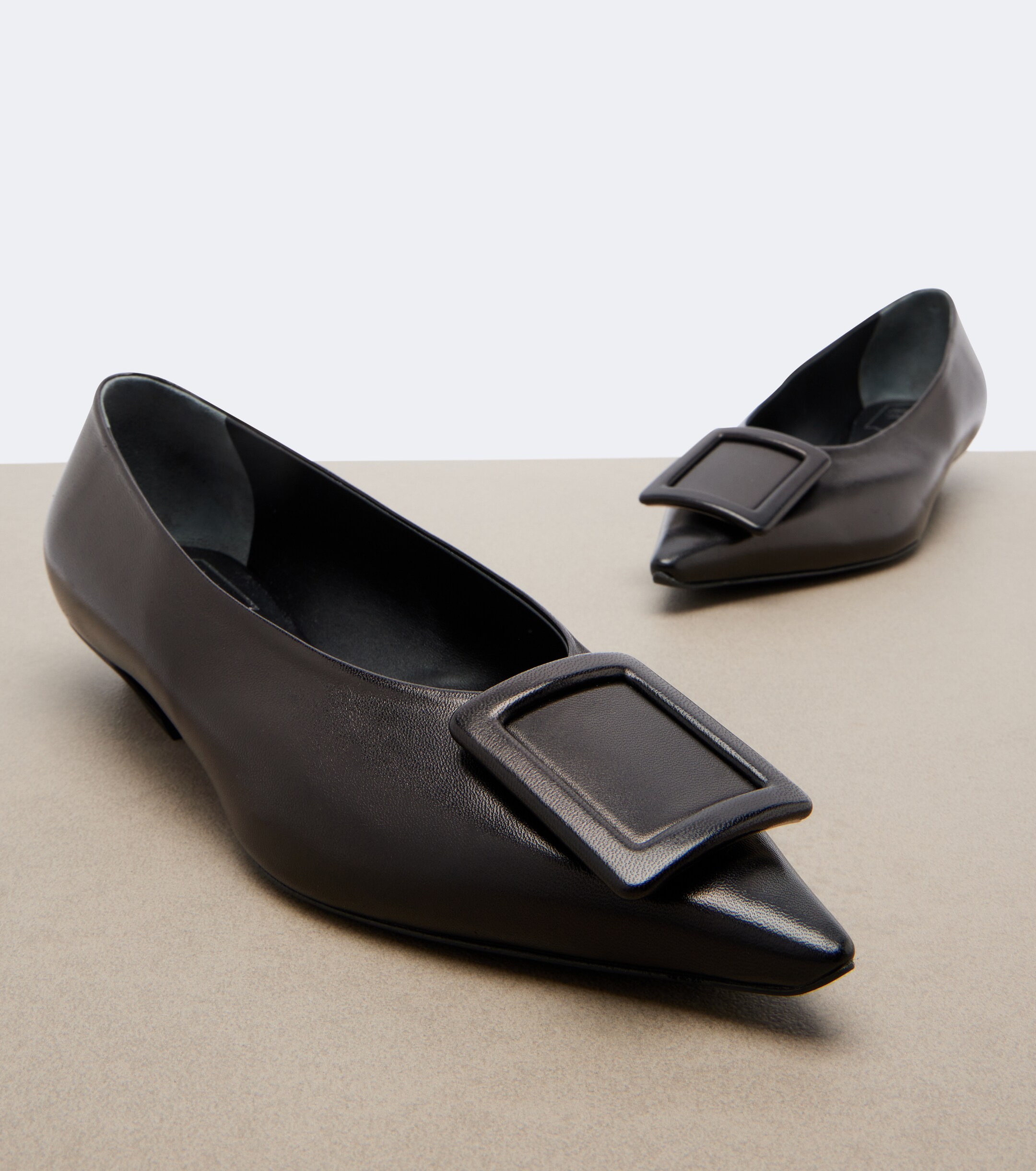 ROGER VIVIER Roger Vivier Pointy leather ballet flats