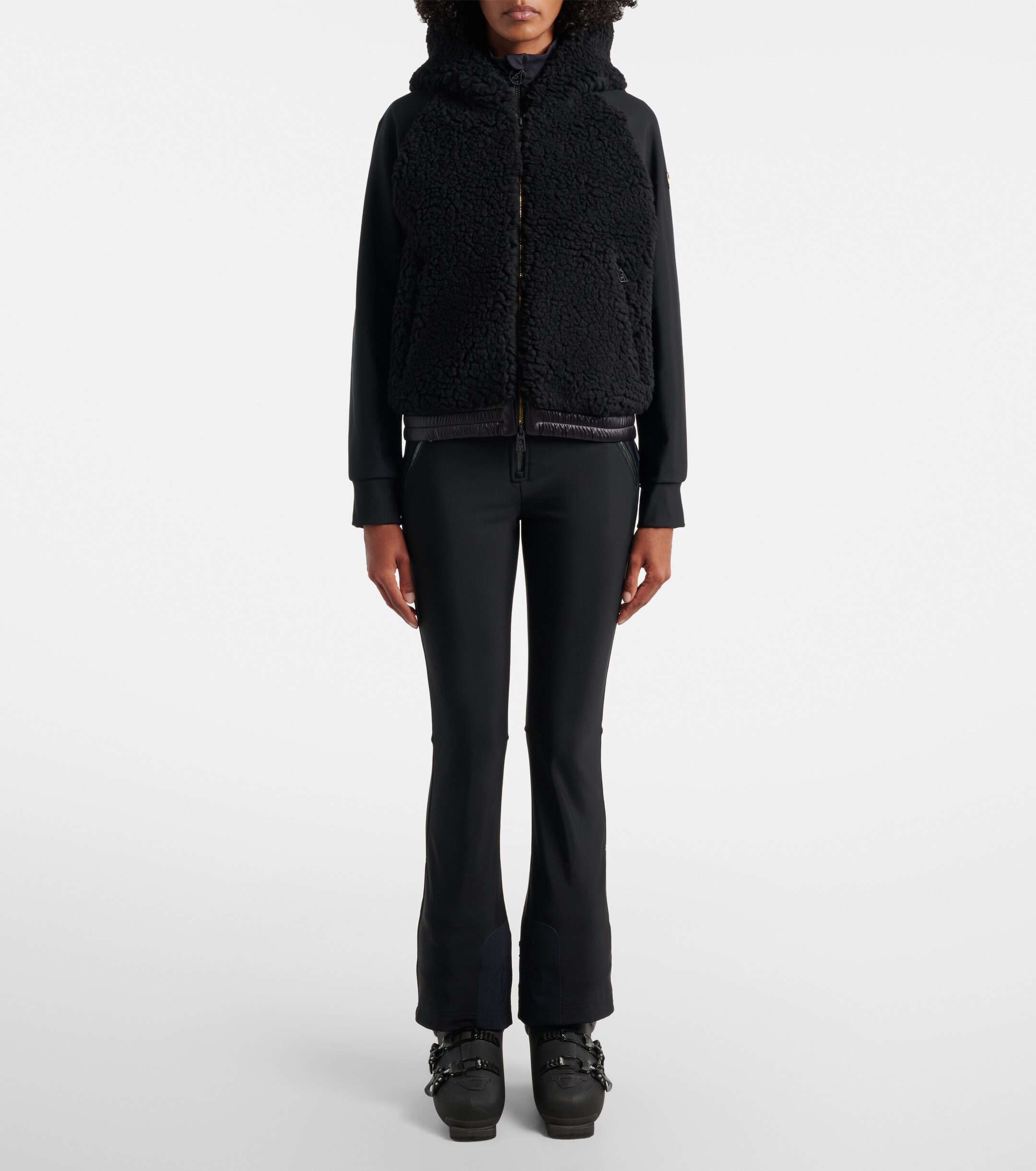 Toni Sailer Toni Sailer Hedda teddy-trimmed ski hoodie