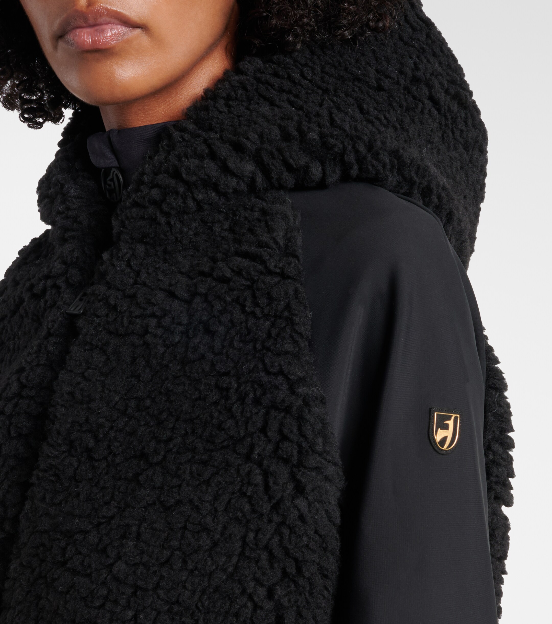 Toni Sailer Toni Sailer Hedda teddy-trimmed ski hoodie