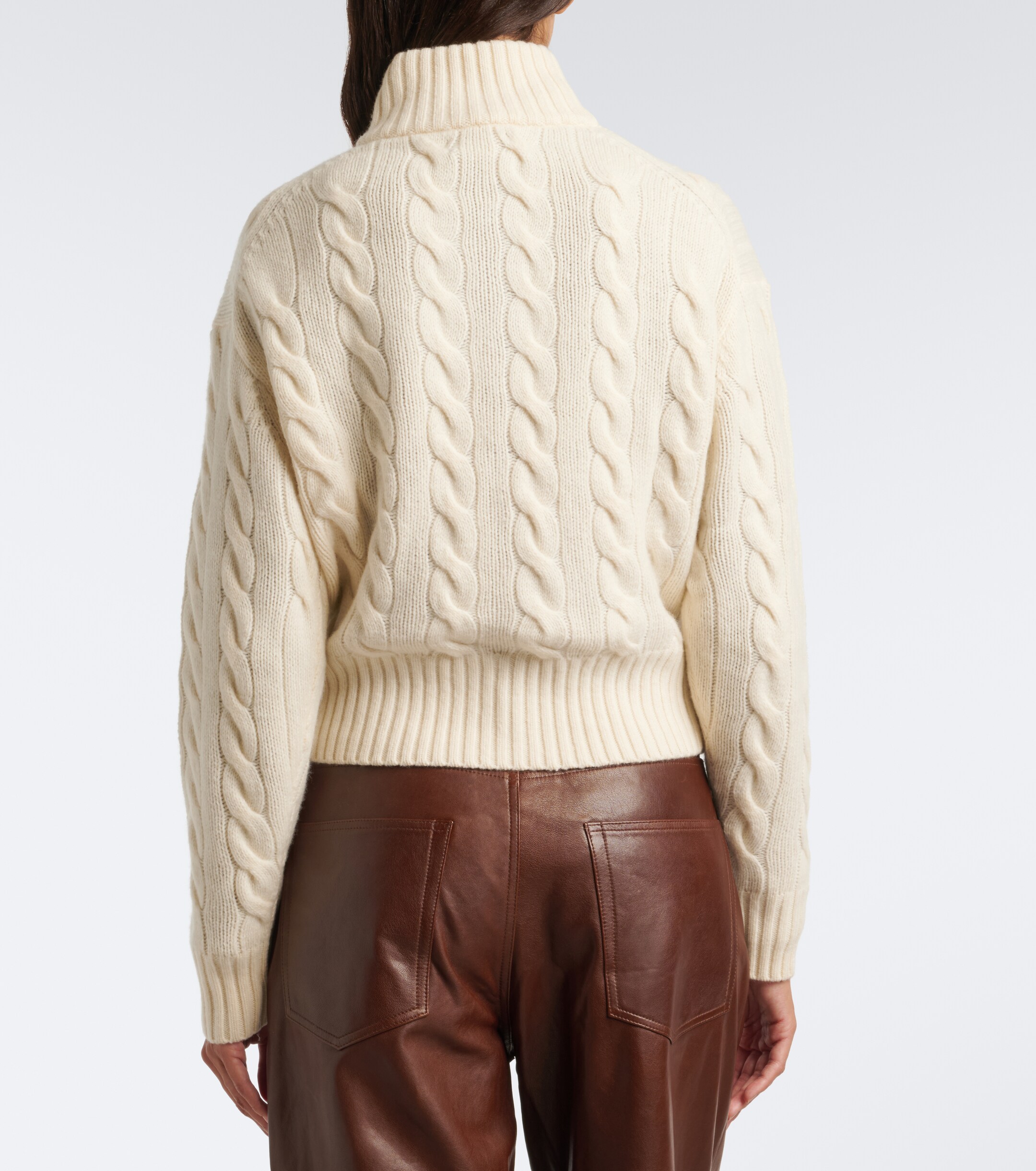 Polo Ralph Lauren Polo Ralph Lauren Cable-knit wool and cashmere sweater