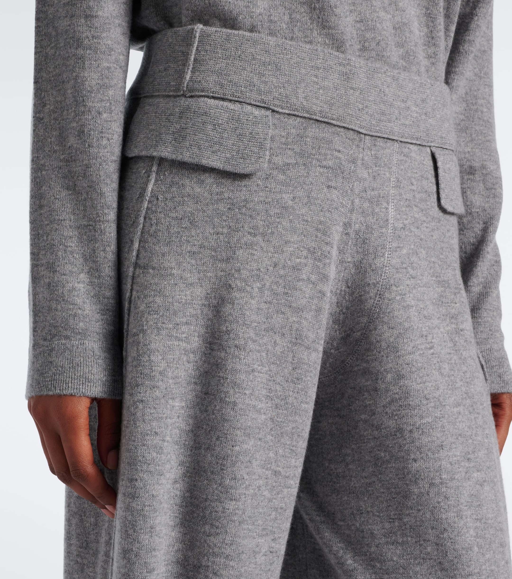 Jardin des Orangers Jardin des Orangers Wool and cashmere wide-leg pants