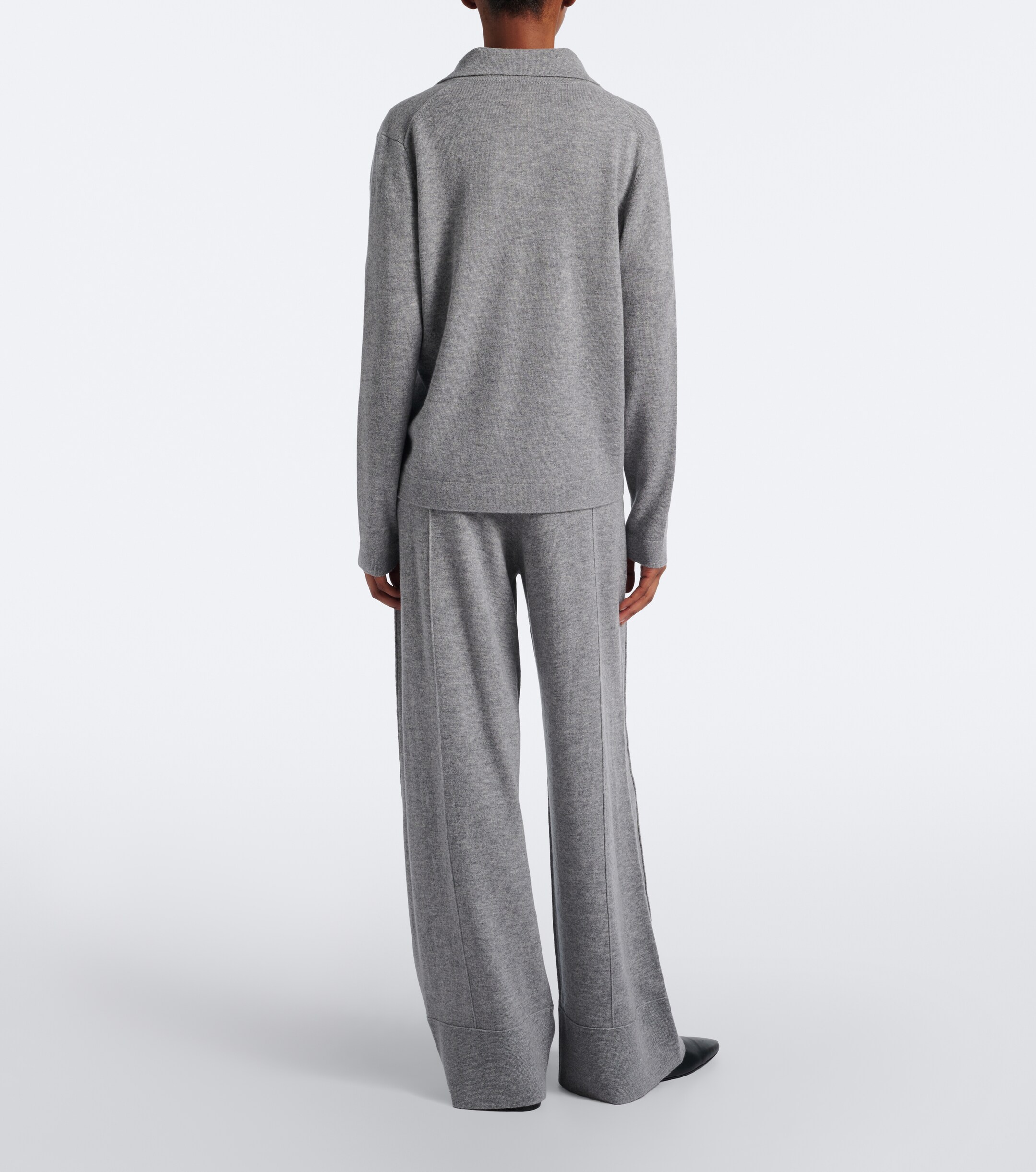 Jardin des Orangers Jardin des Orangers Wool and cashmere wide-leg pants