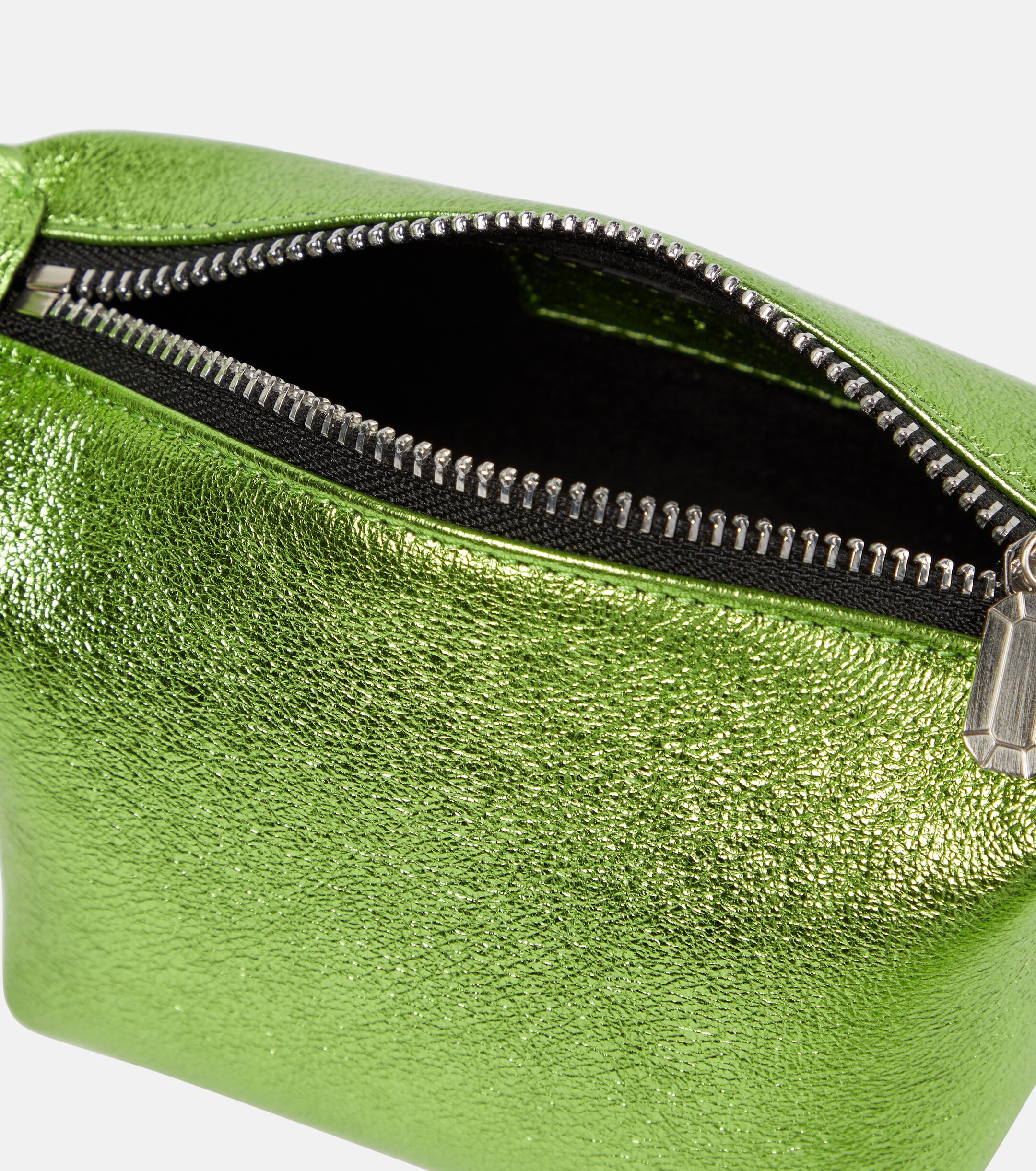 Eéra Moonbag metallic leather clutch thumbnail
