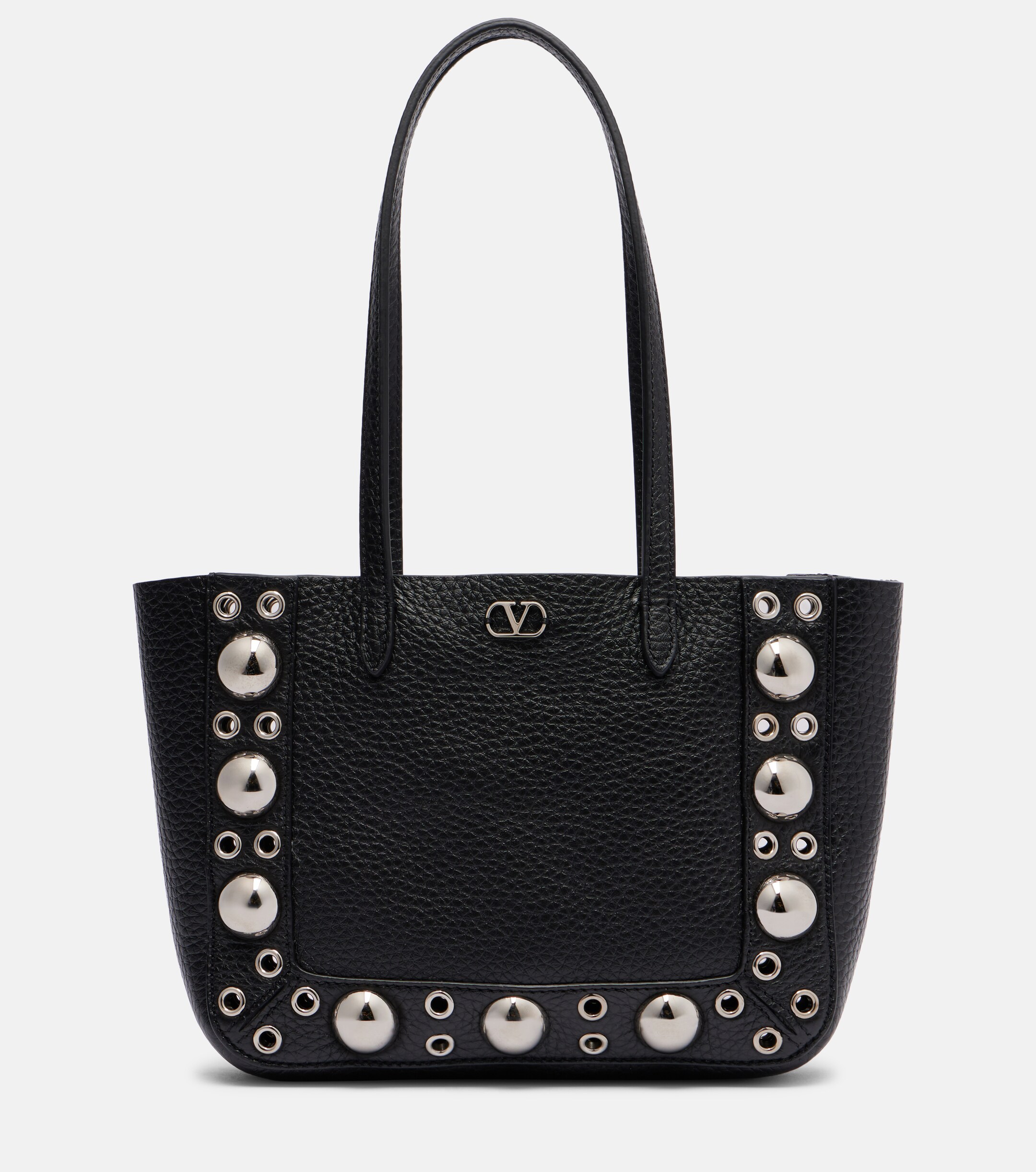 Valentino Garavani Nellcôte Mini embellished leather shopper