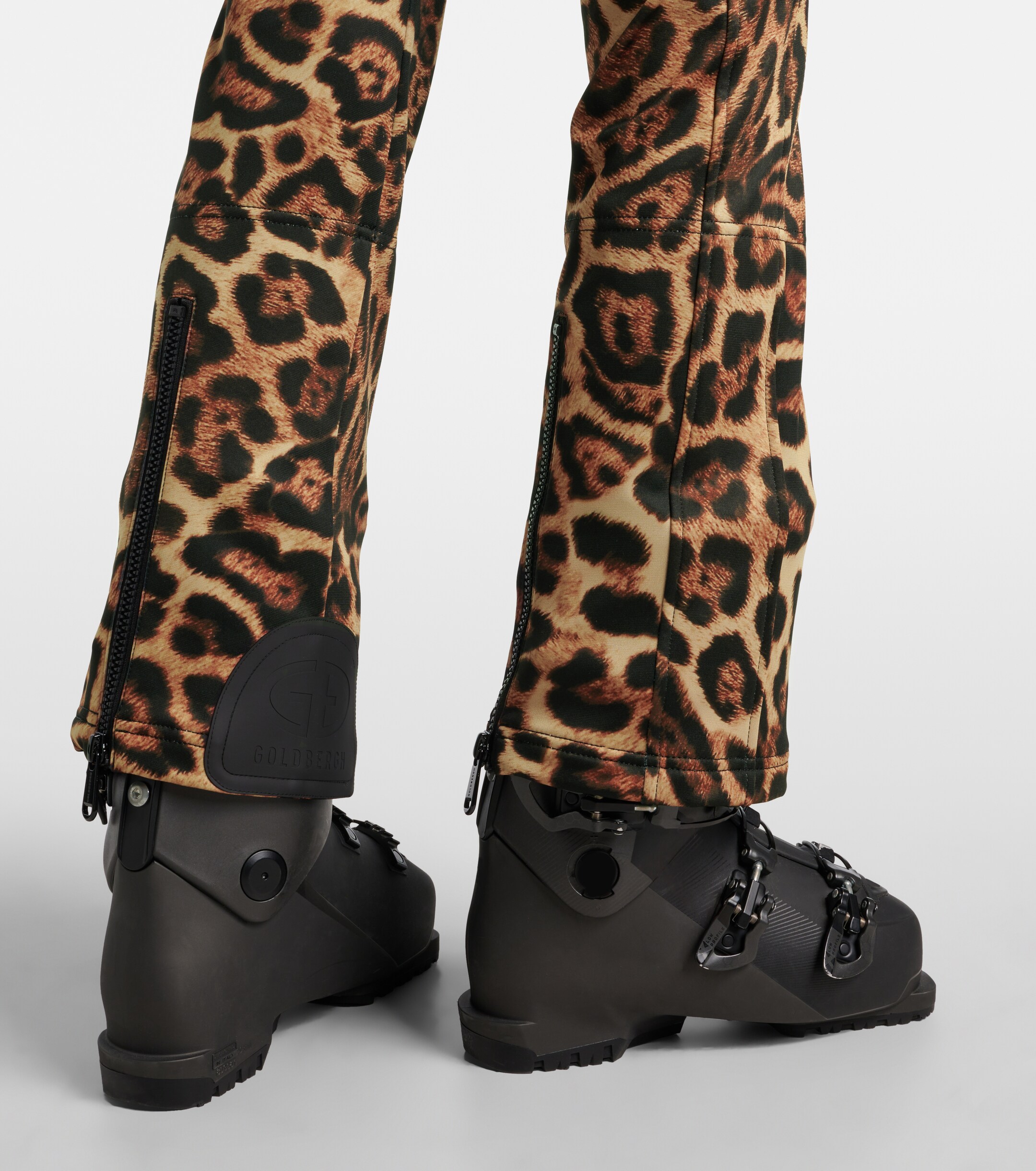 GOLDBERGH Goldbergh Minou leopard-print ski pants