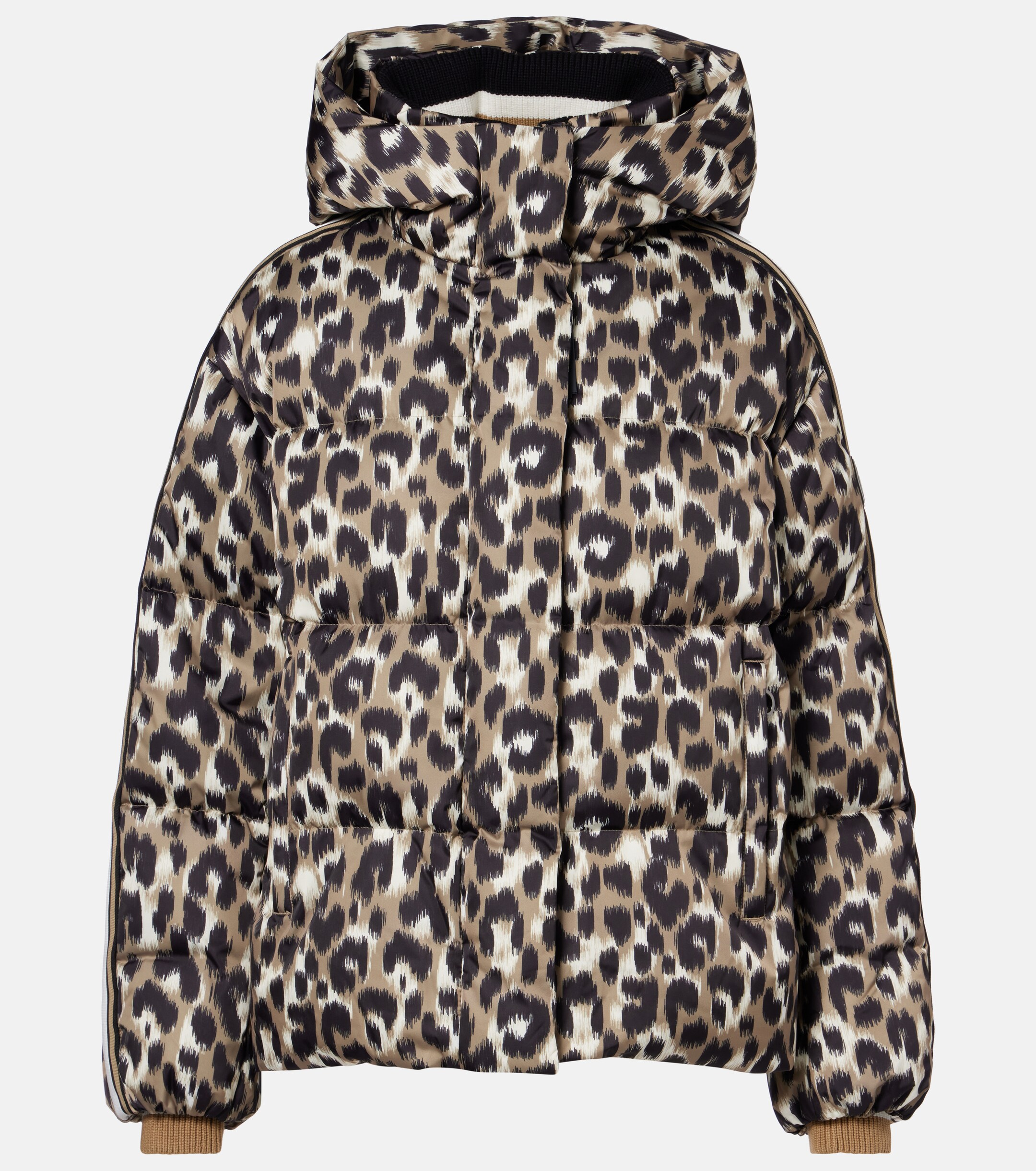 FUSALP Fusalp Ada leopard-print down ski jacket