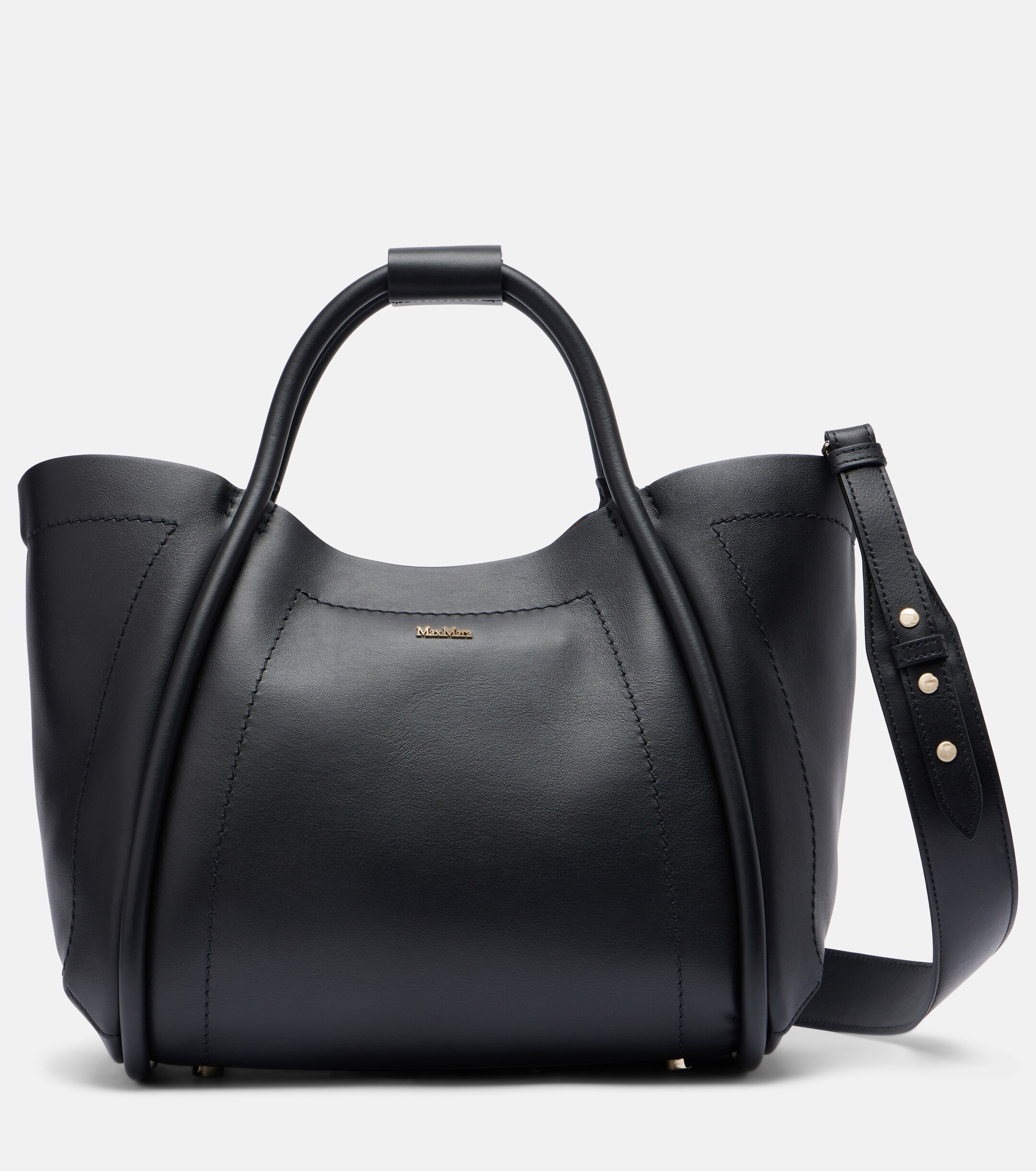 Max Mara Marin Small leather tote bag