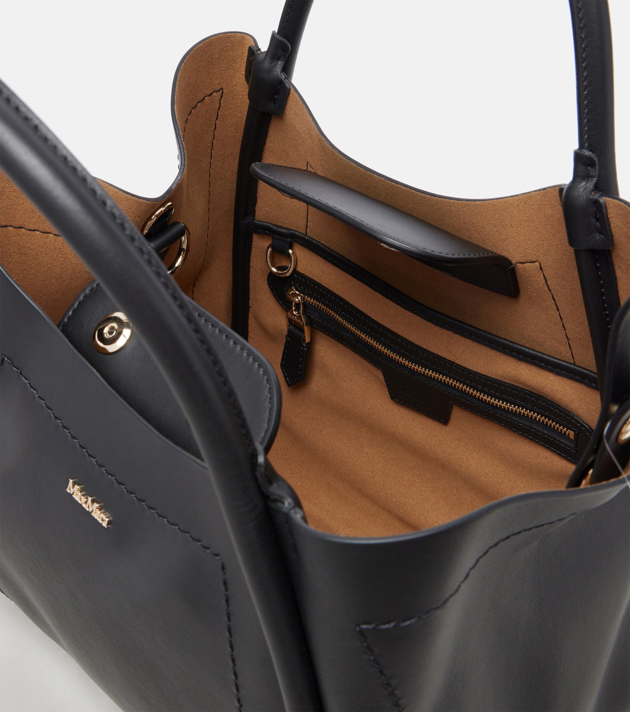 Max Mara Marin Small leather tote bag
