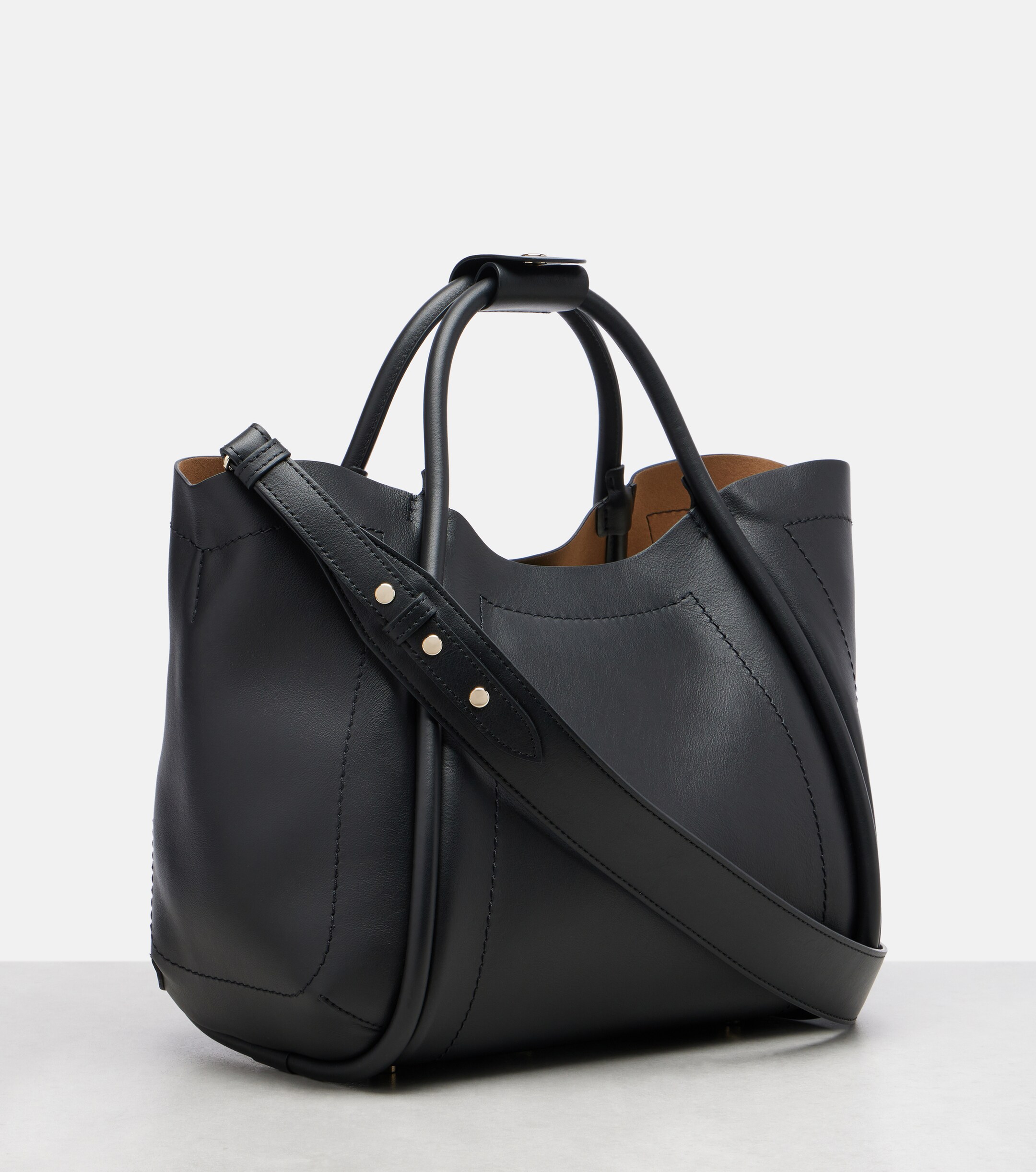 Max Mara Marin Small leather tote bag
