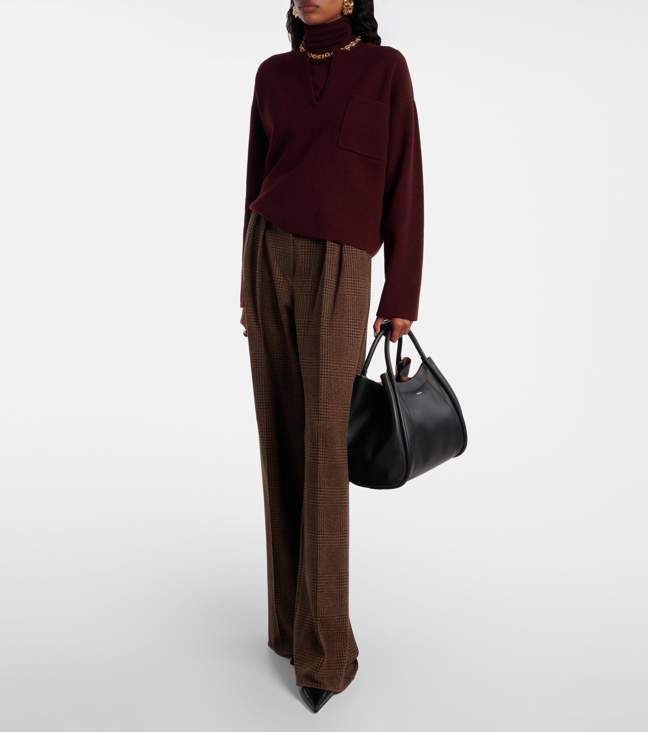 Max Mara Marin Small leather tote bag
