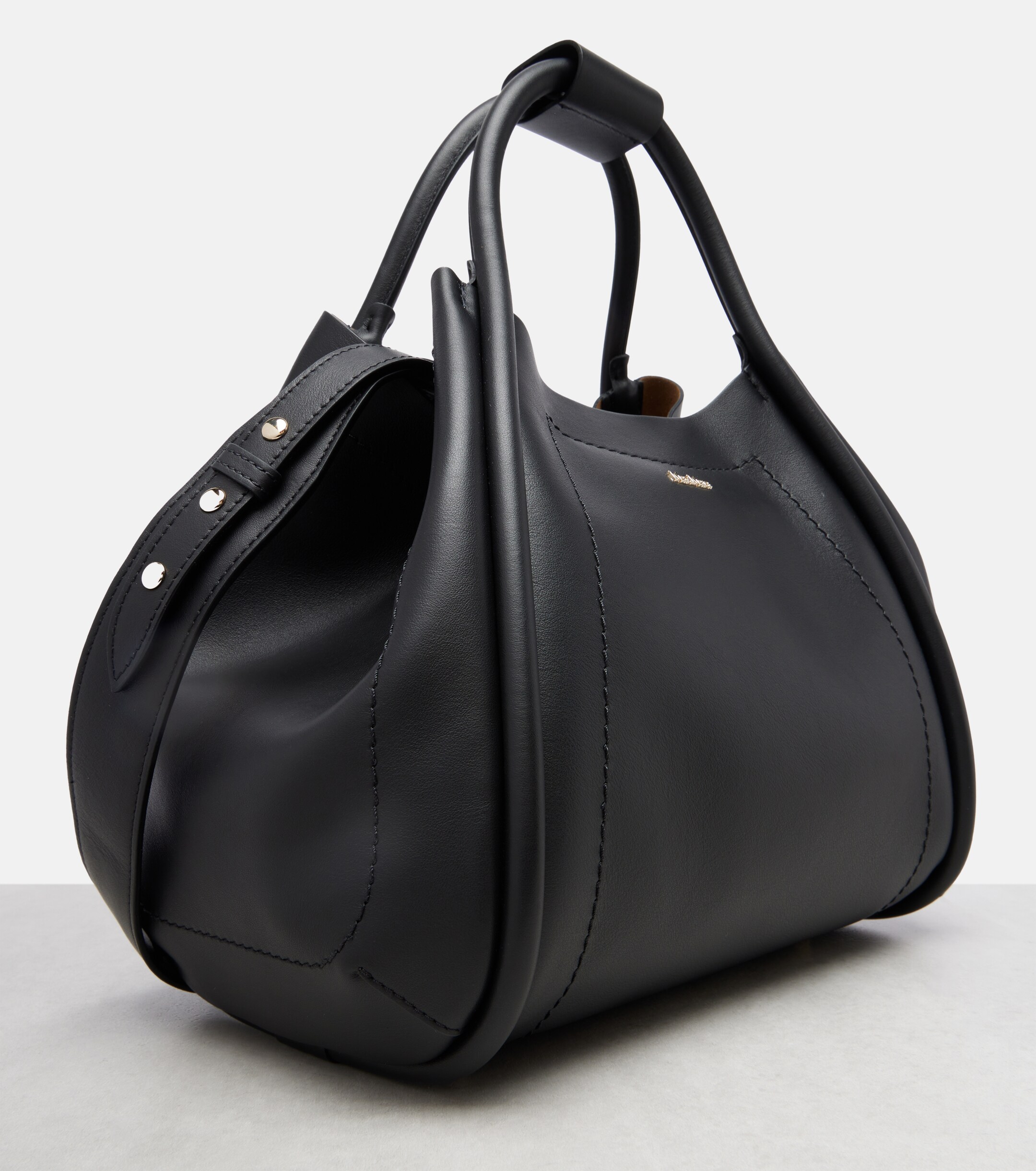 Max Mara Marin Small leather tote bag
