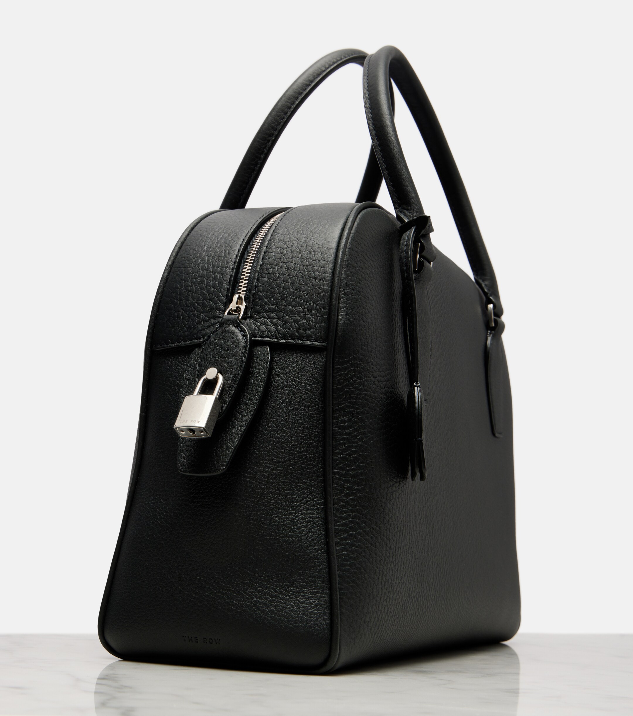 The Row India 12 leather tote bag