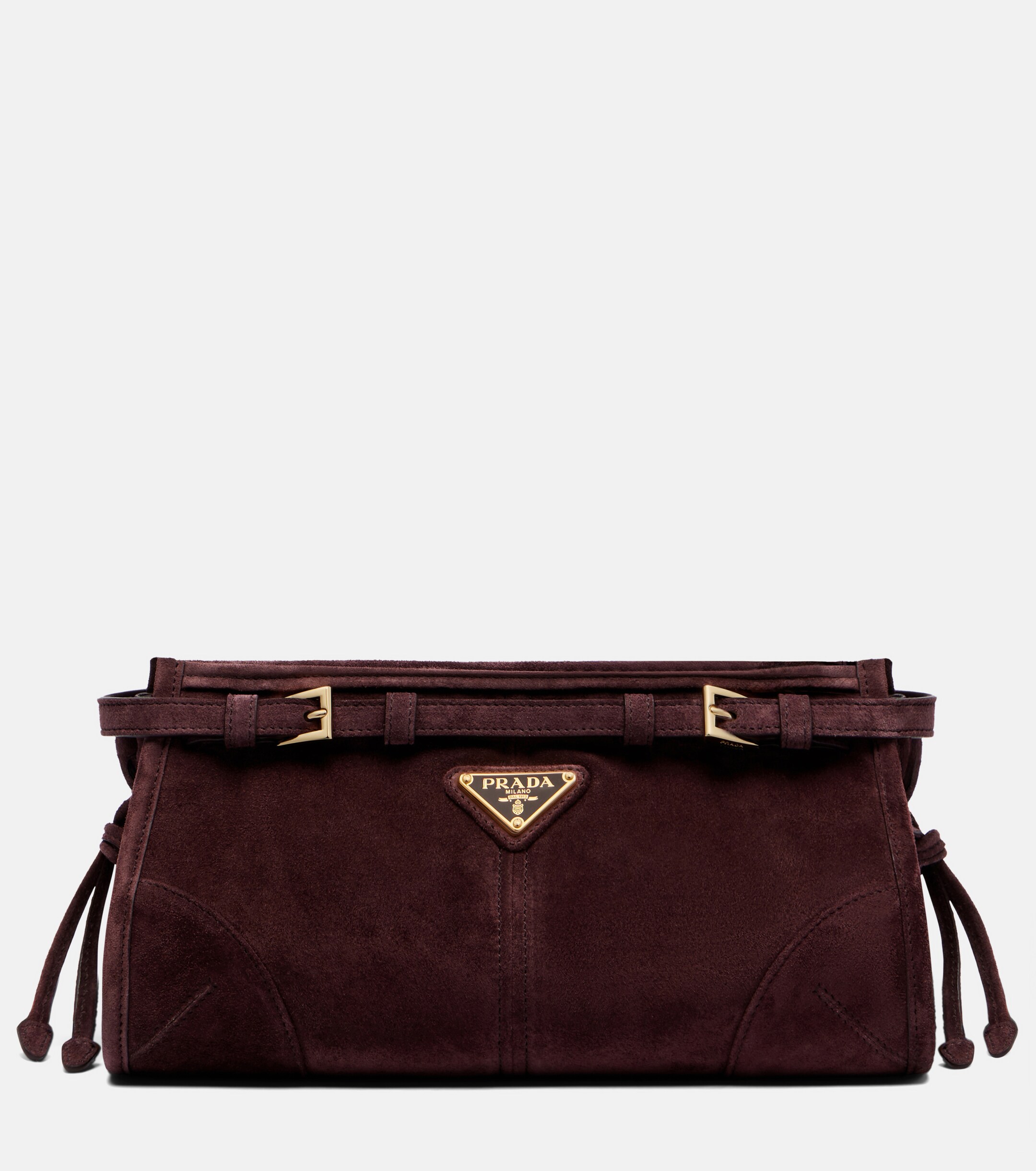 Prada Prada Bonnie Small suede shoulder bag
