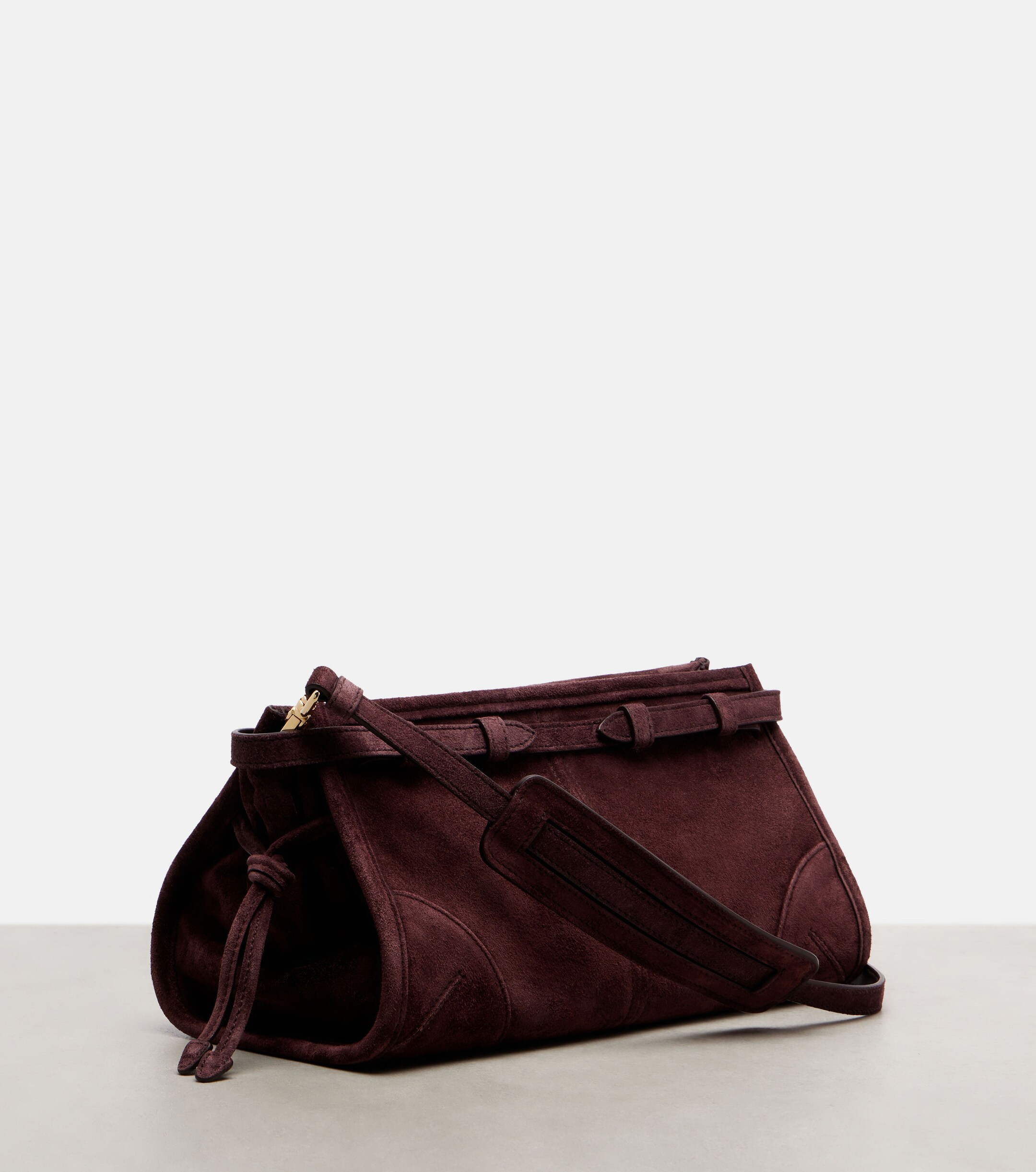 Prada Prada Bonnie Small suede shoulder bag