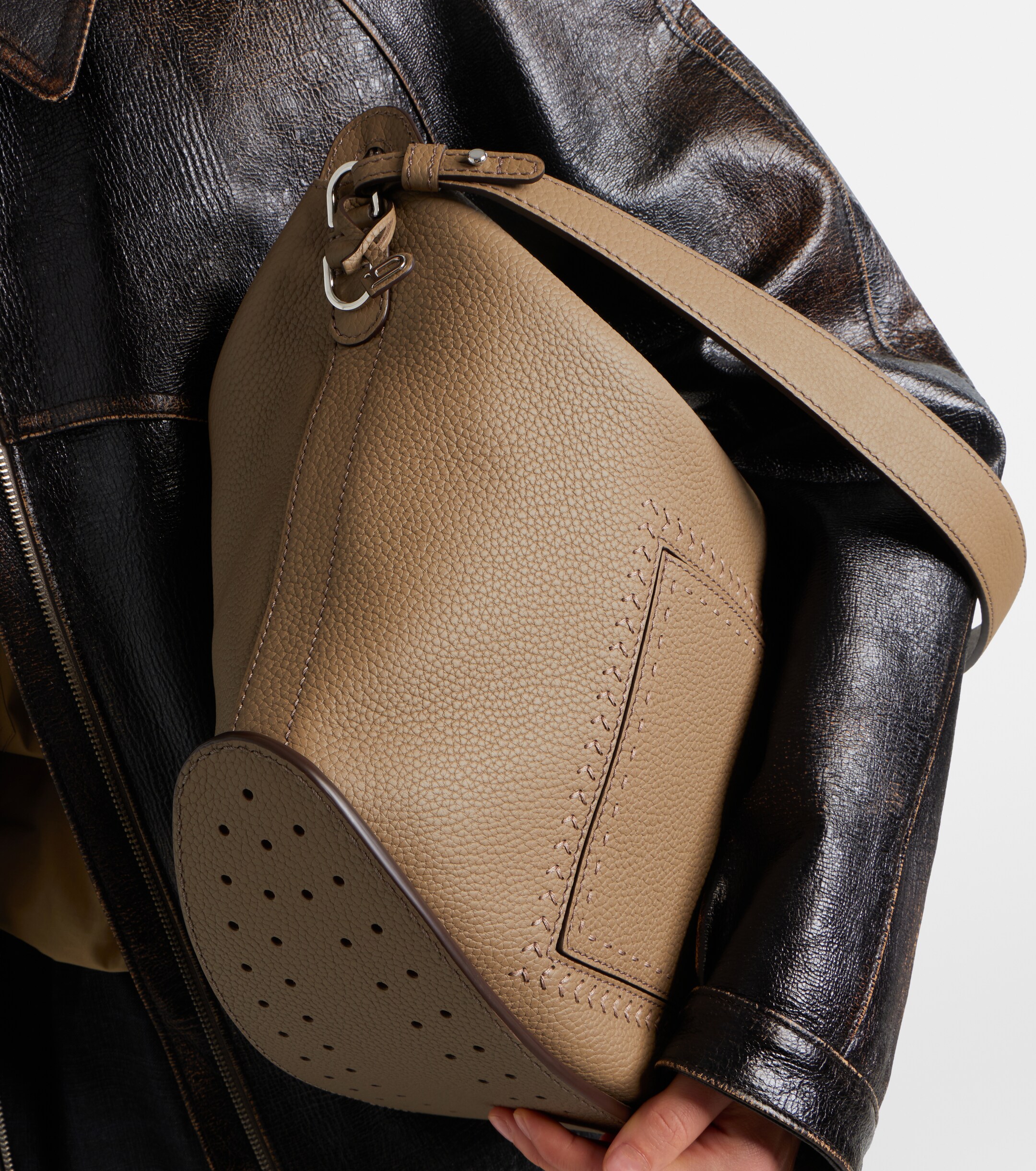 Delvaux Pin Mini leather shoulder bag thumbnail
