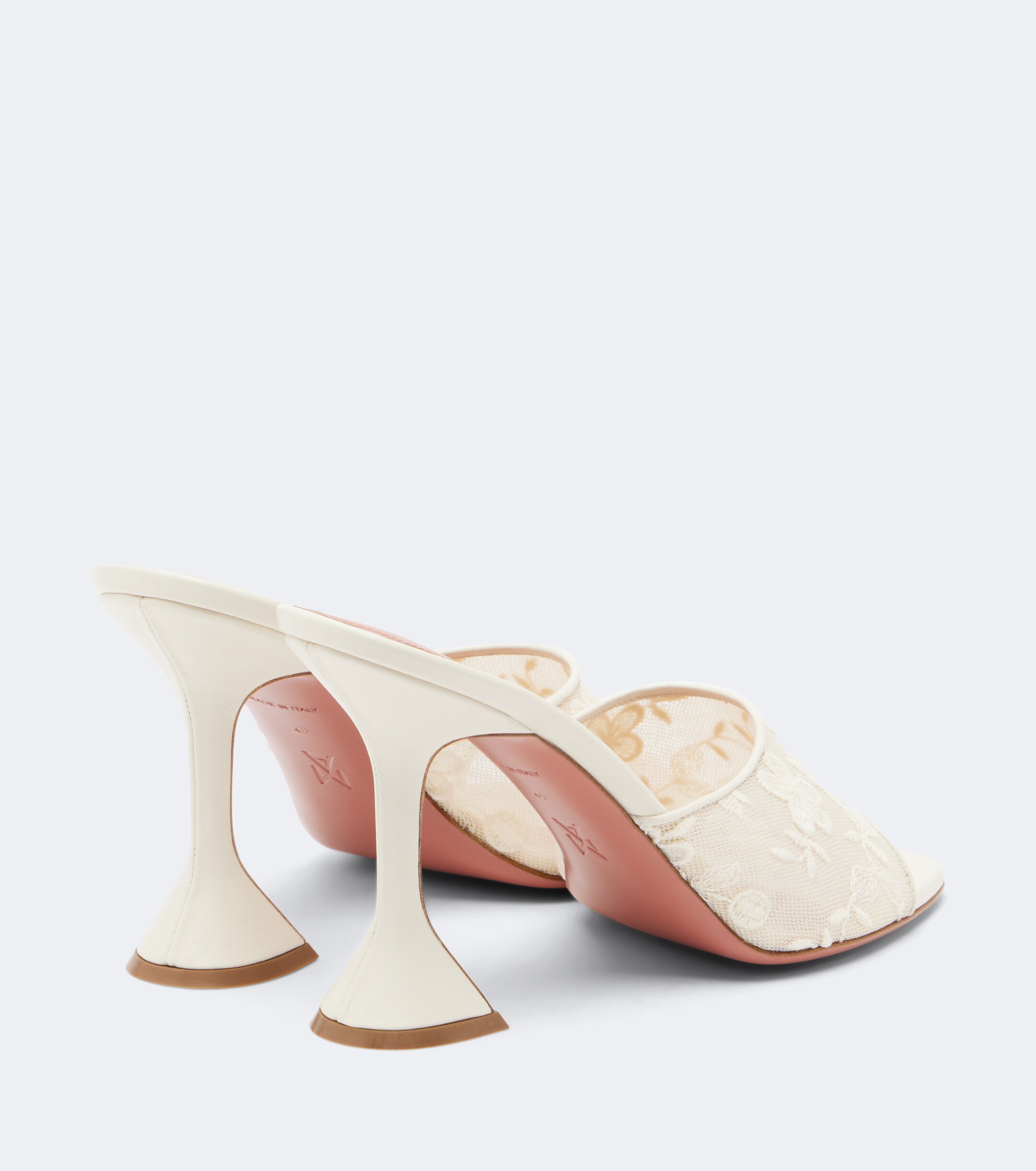 AMINA MUADDI Amina Muaddi Lupita lace mules