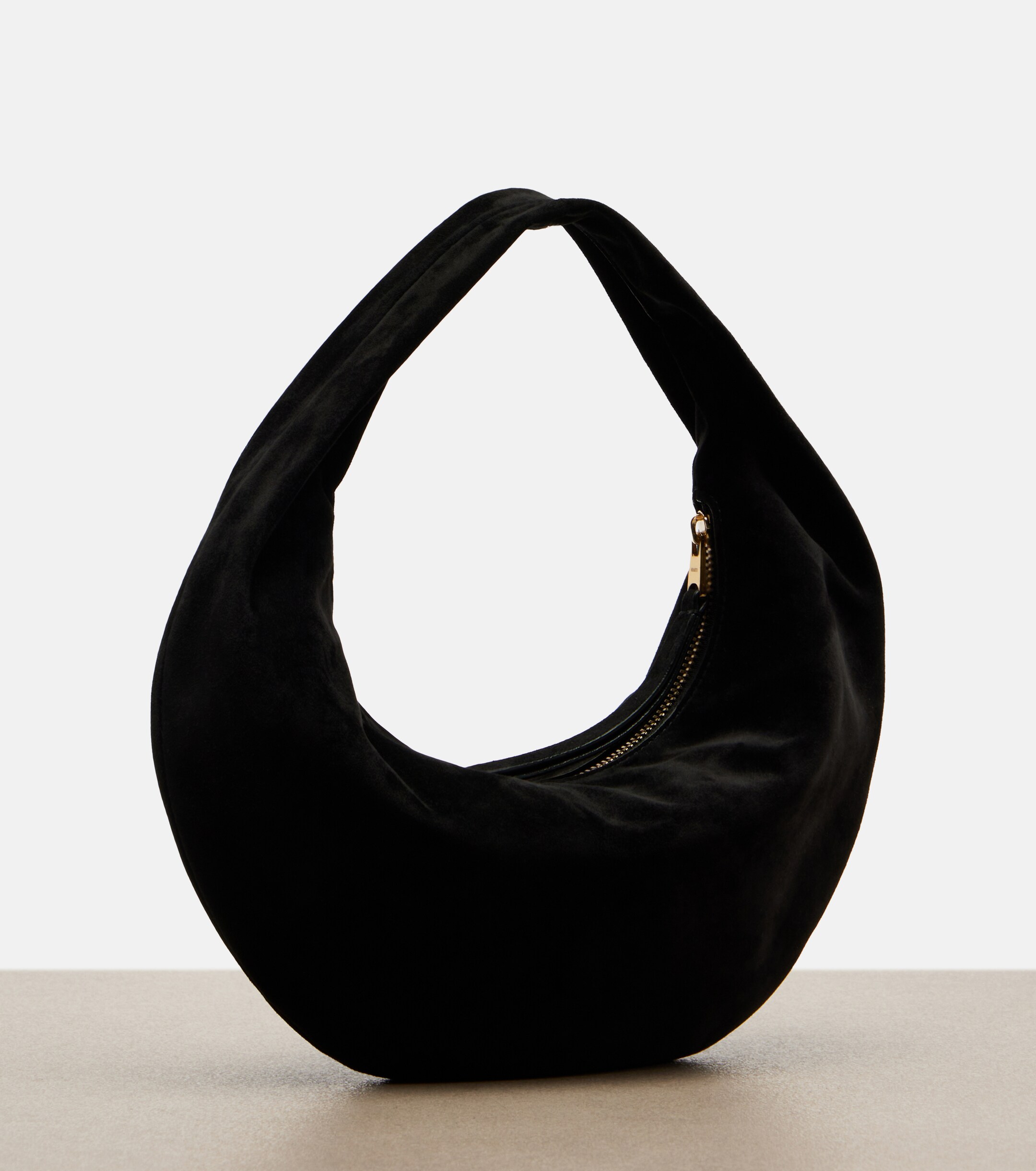 KHAITE Olivia Mini suede shoulder bag
