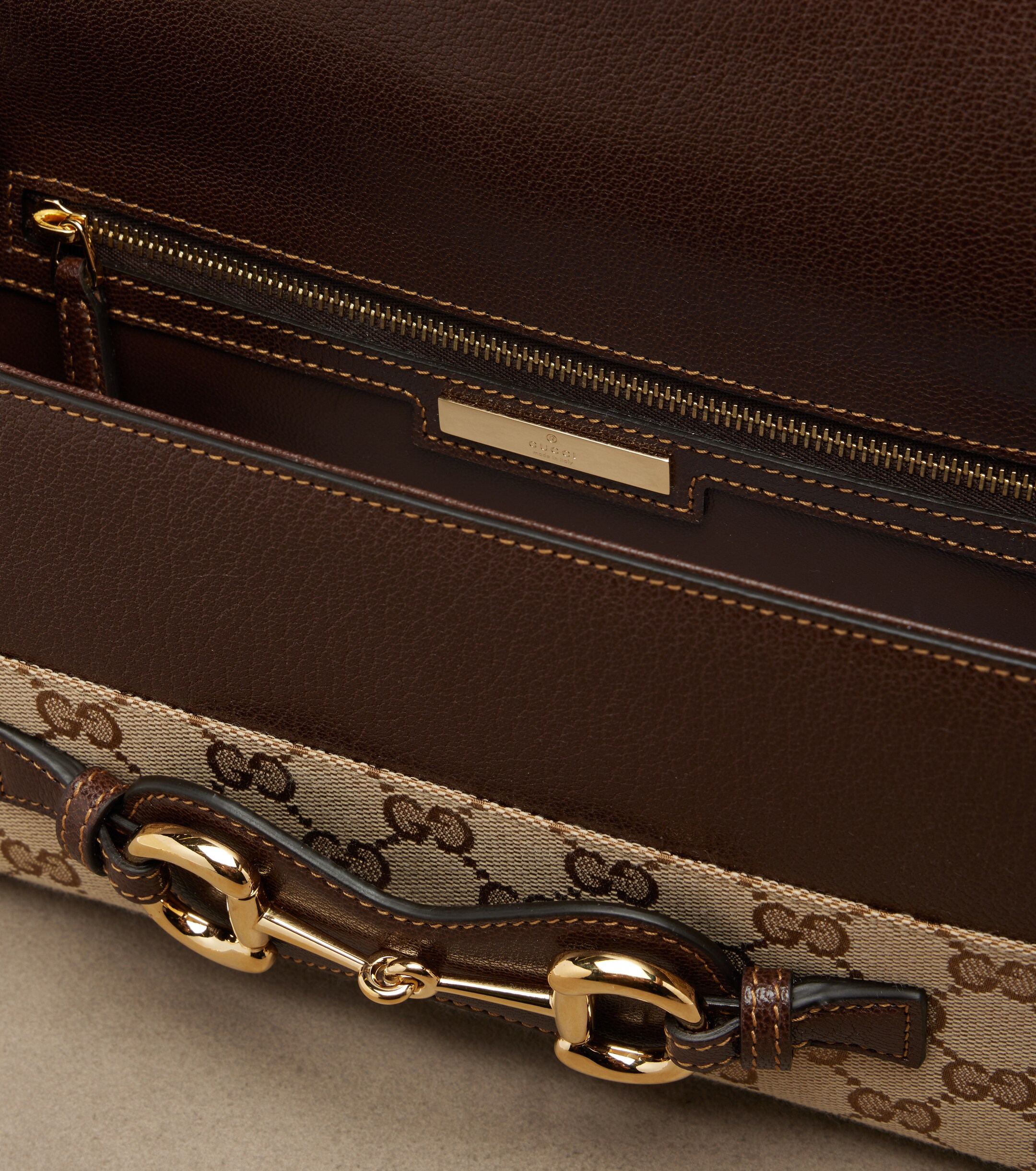 Gucci Horsebit Ristretto Medium shoulder bag
