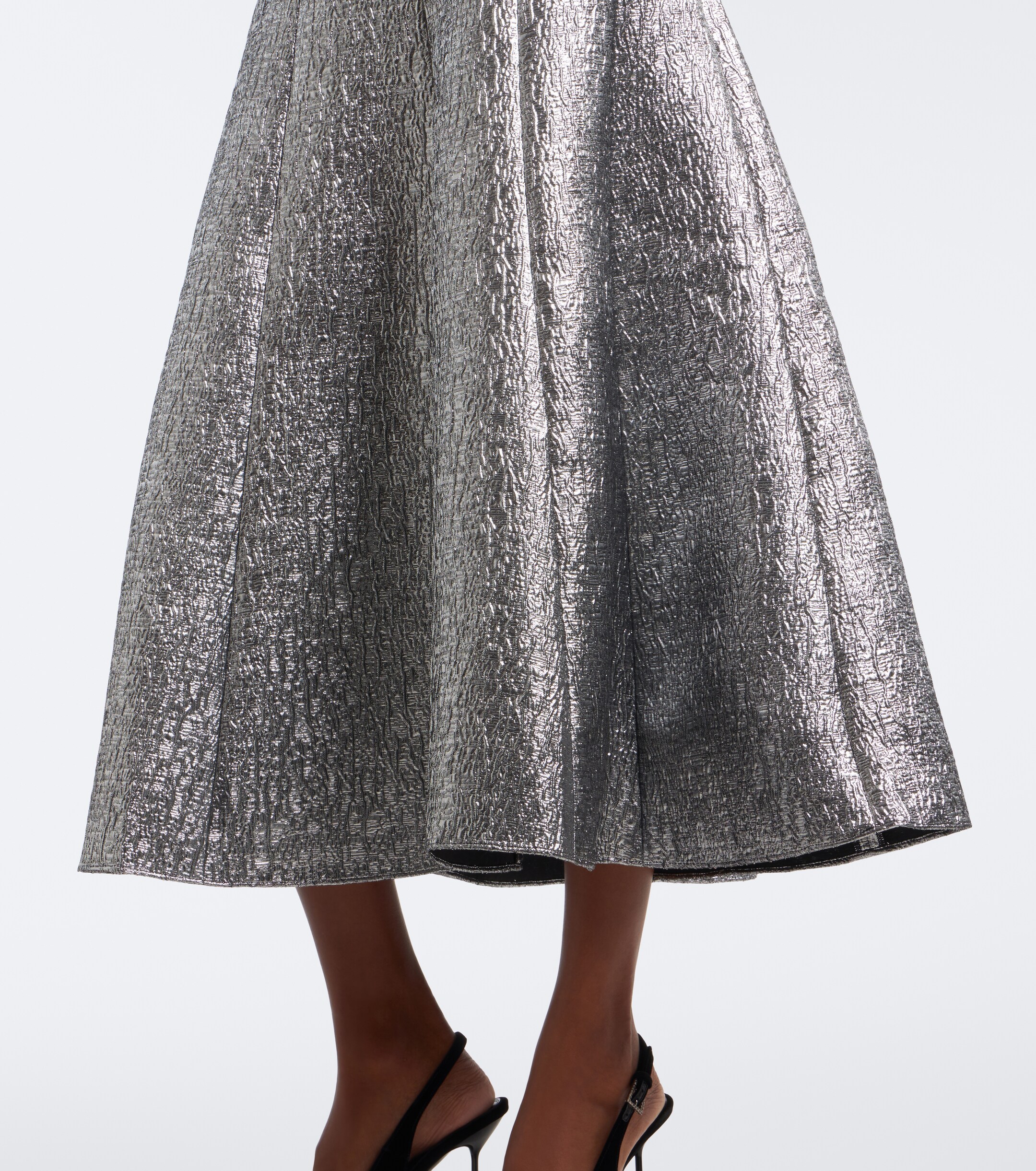 Roland Mouret Roland Mouret Lamé jacquard maxi dress