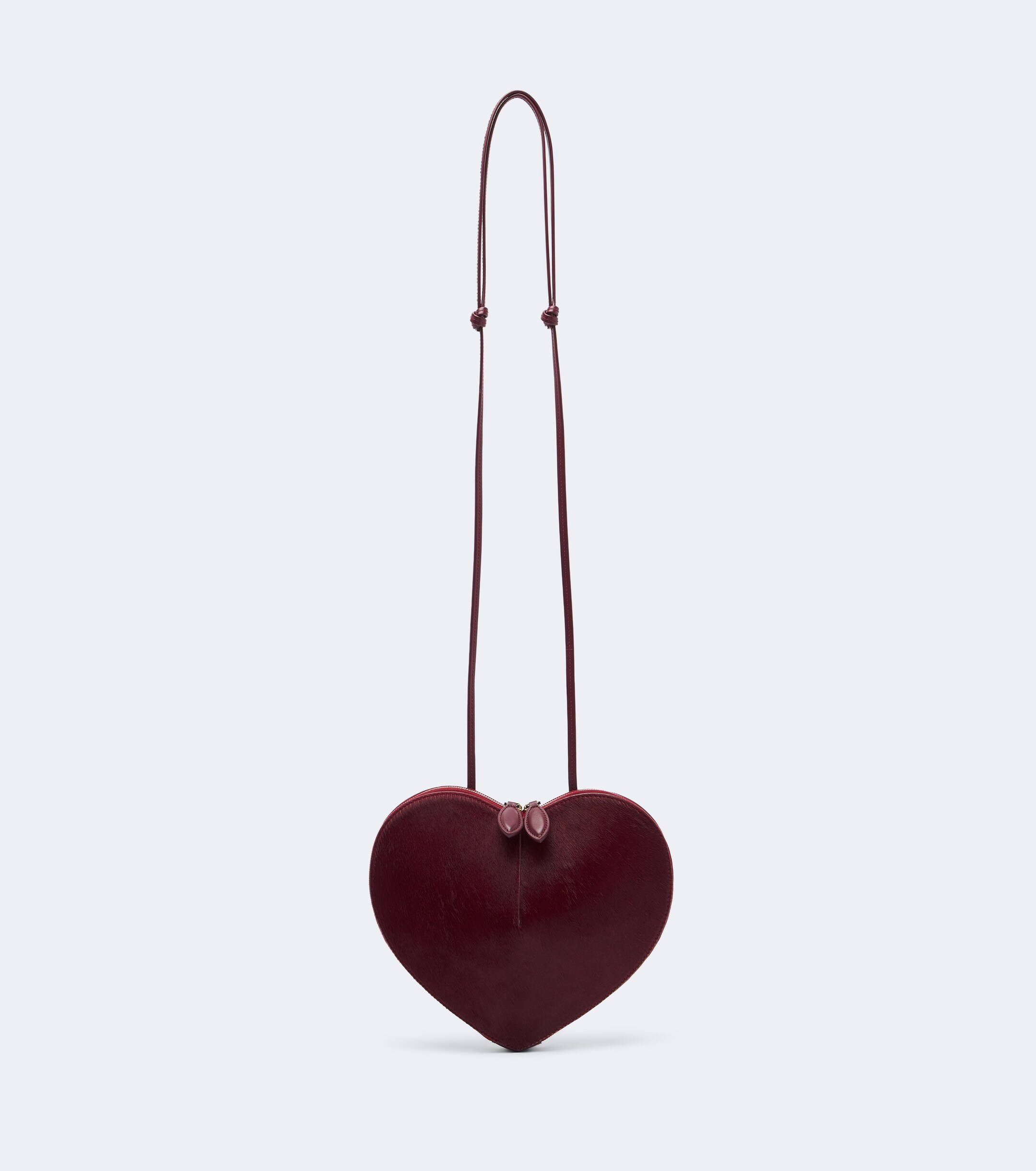 Alaïa Alaïa Le Caur calf hair and leather crossbody bag
