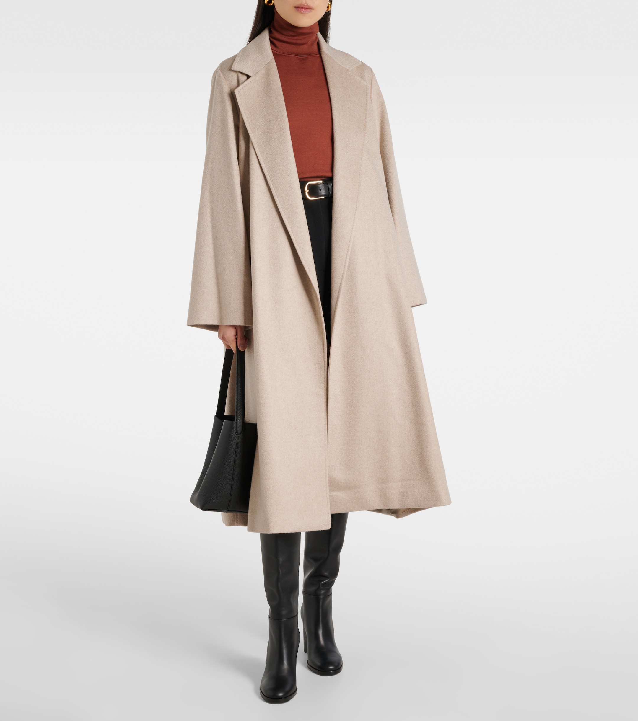 Max Mara Fornovo cashmere wrap coat