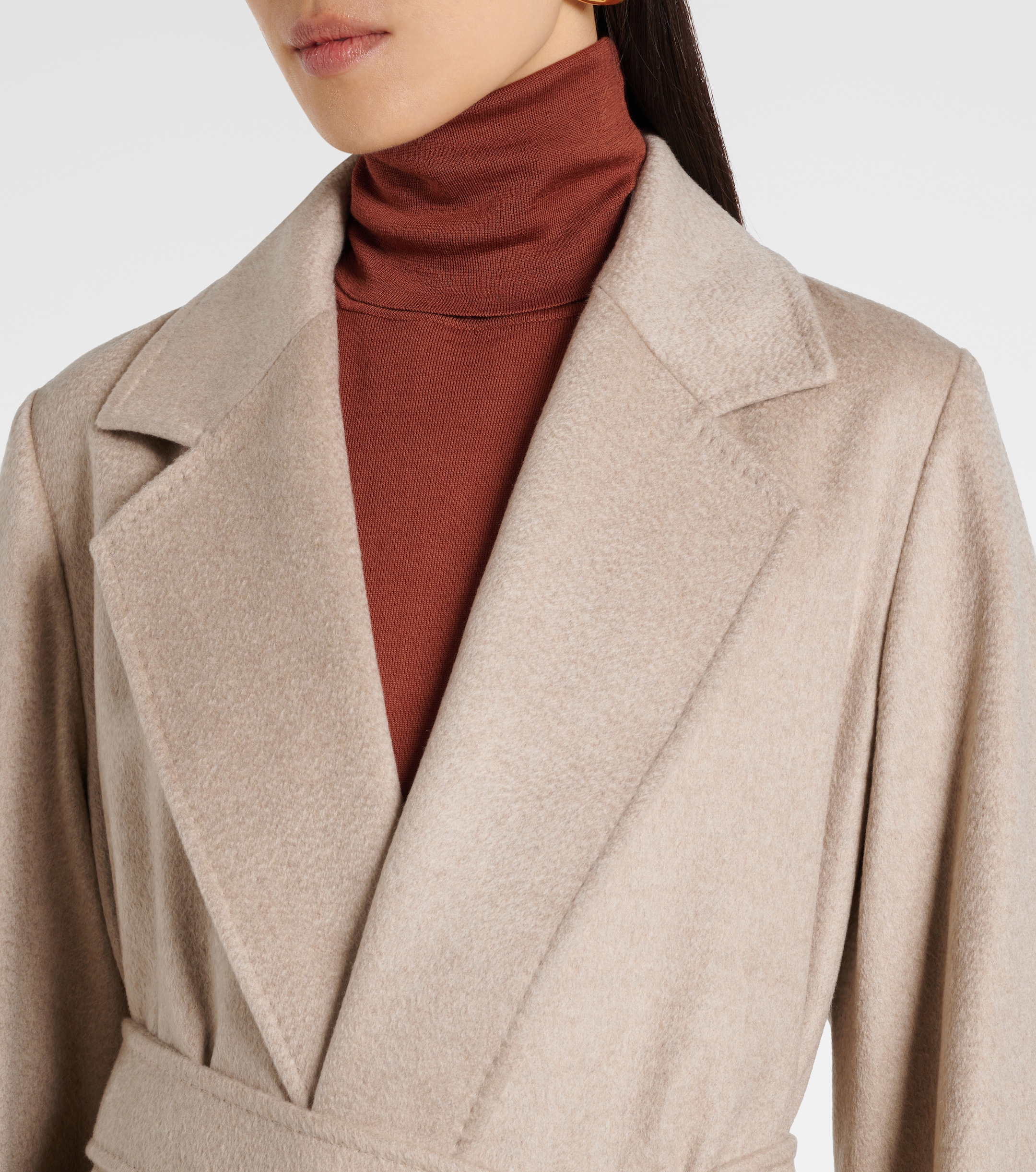 Max Mara Fornovo cashmere wrap coat
