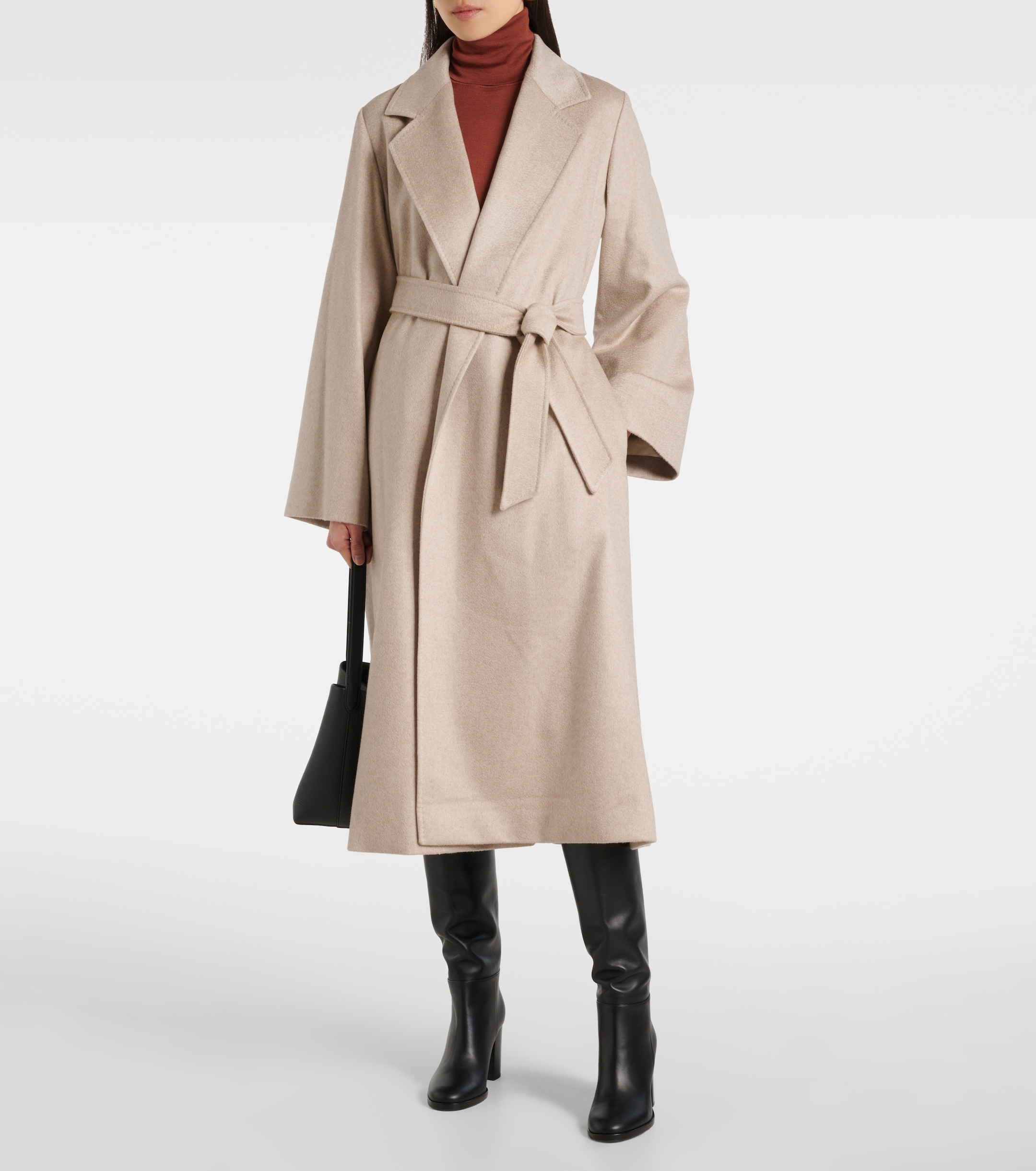 Max Mara Fornovo cashmere wrap coat