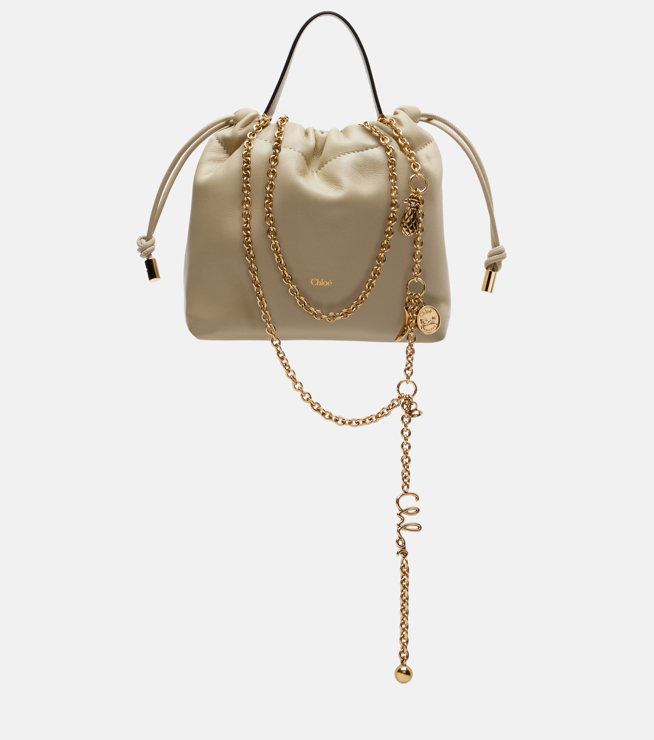 Chloé Chloé Icons Mini leather bucket bag