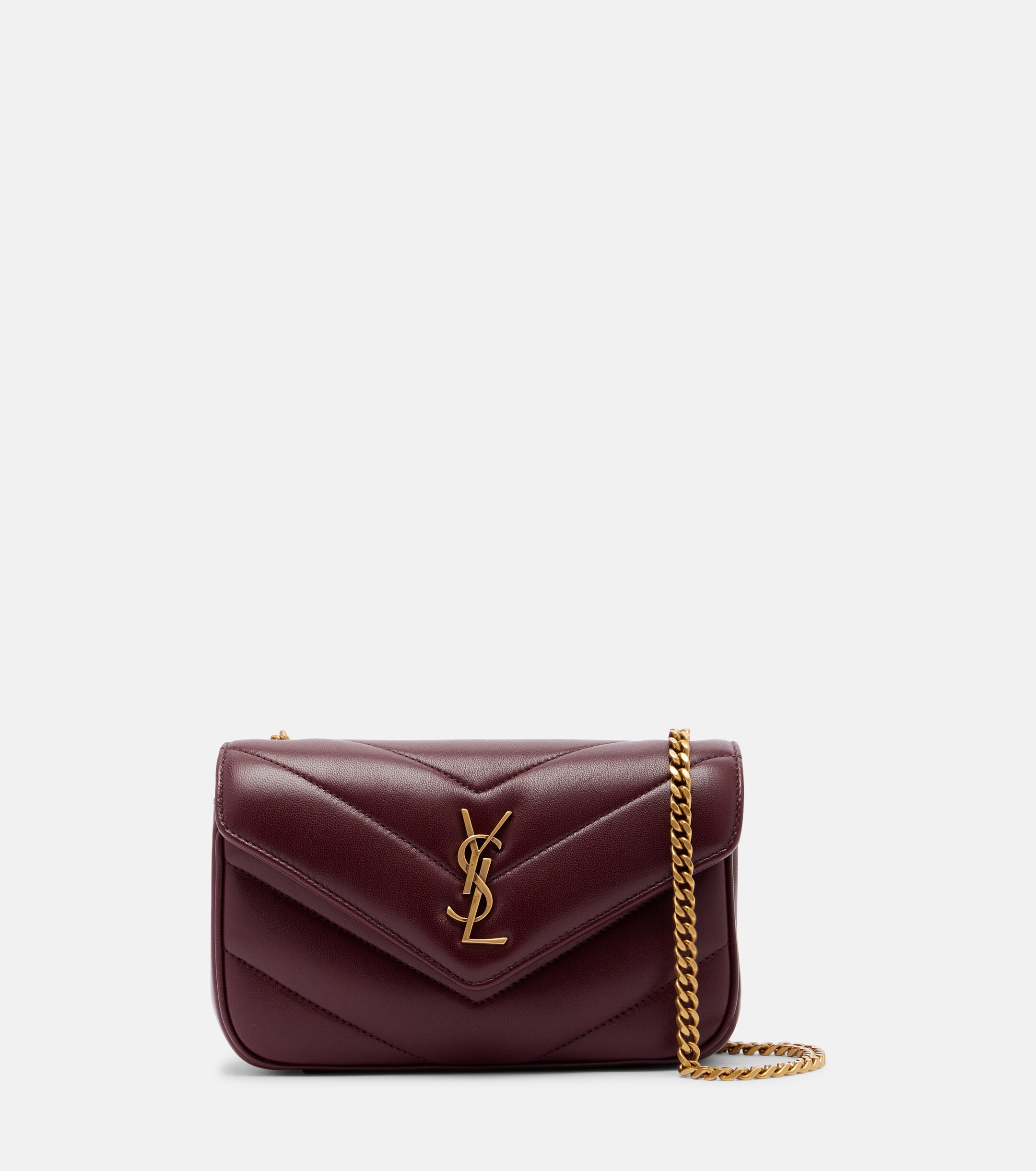 Saint Laurent Loulou Mini leather crossbody bag