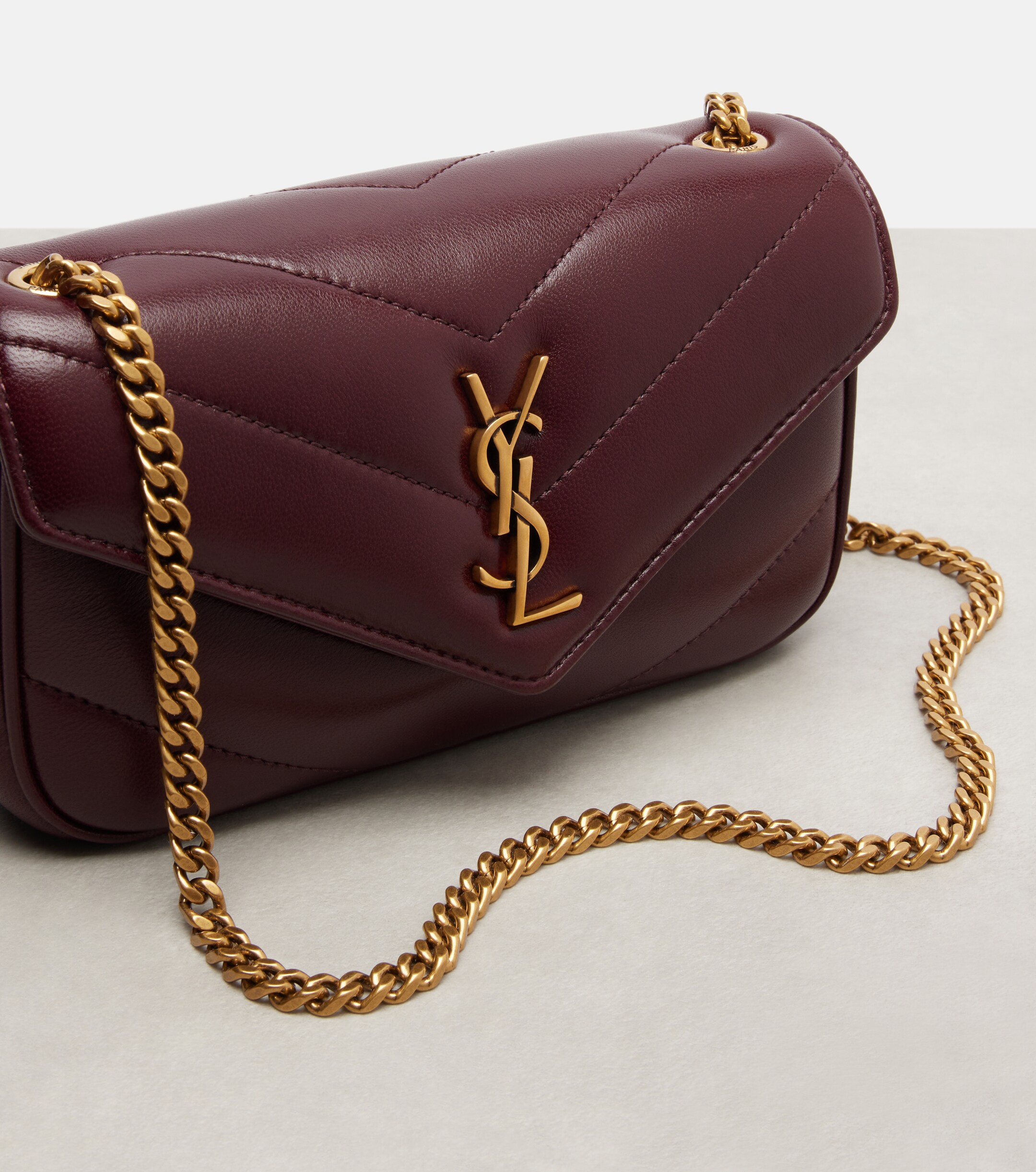 Saint Laurent Loulou Mini leather crossbody bag