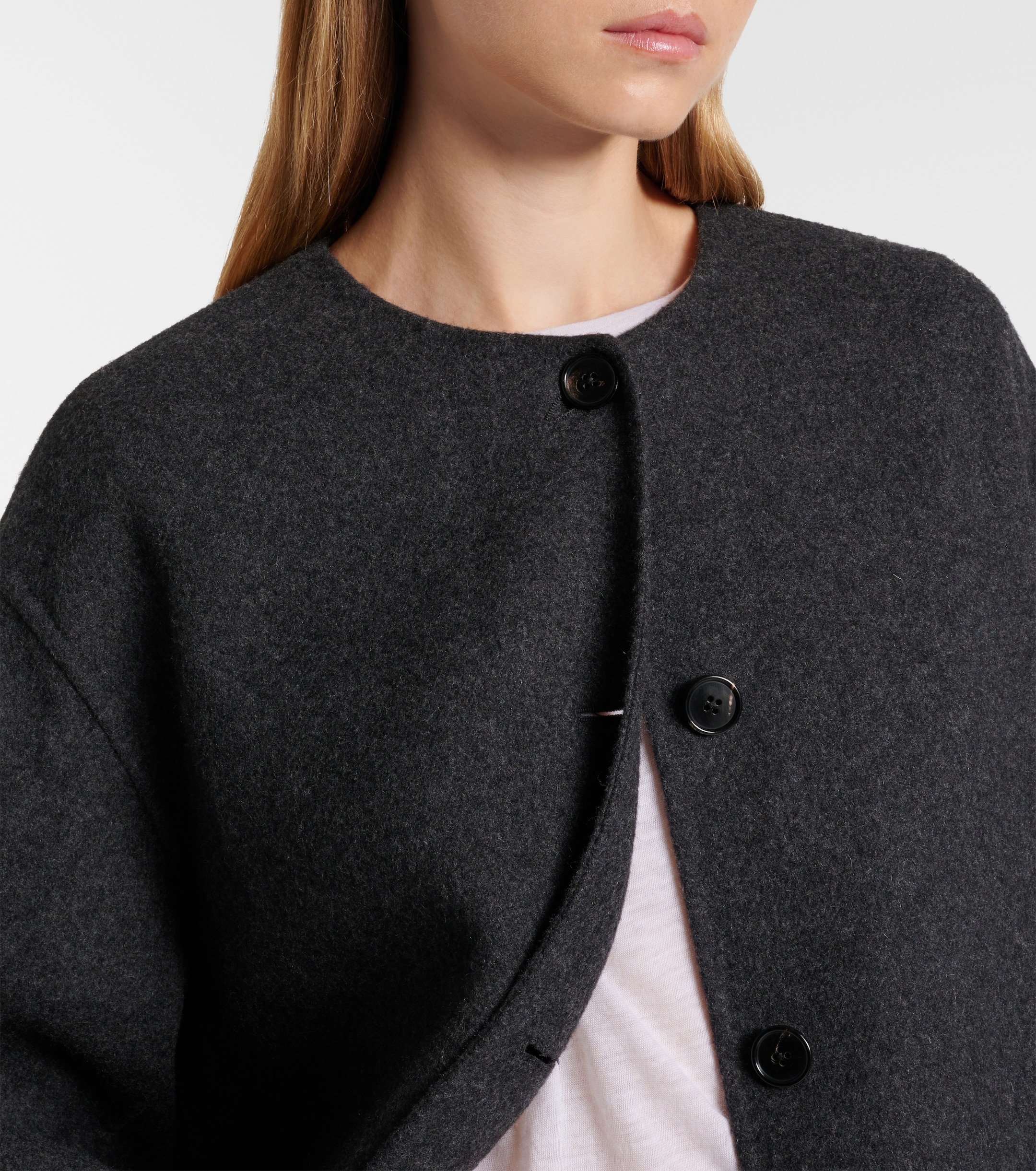 The Row Quintus cashmere jacket