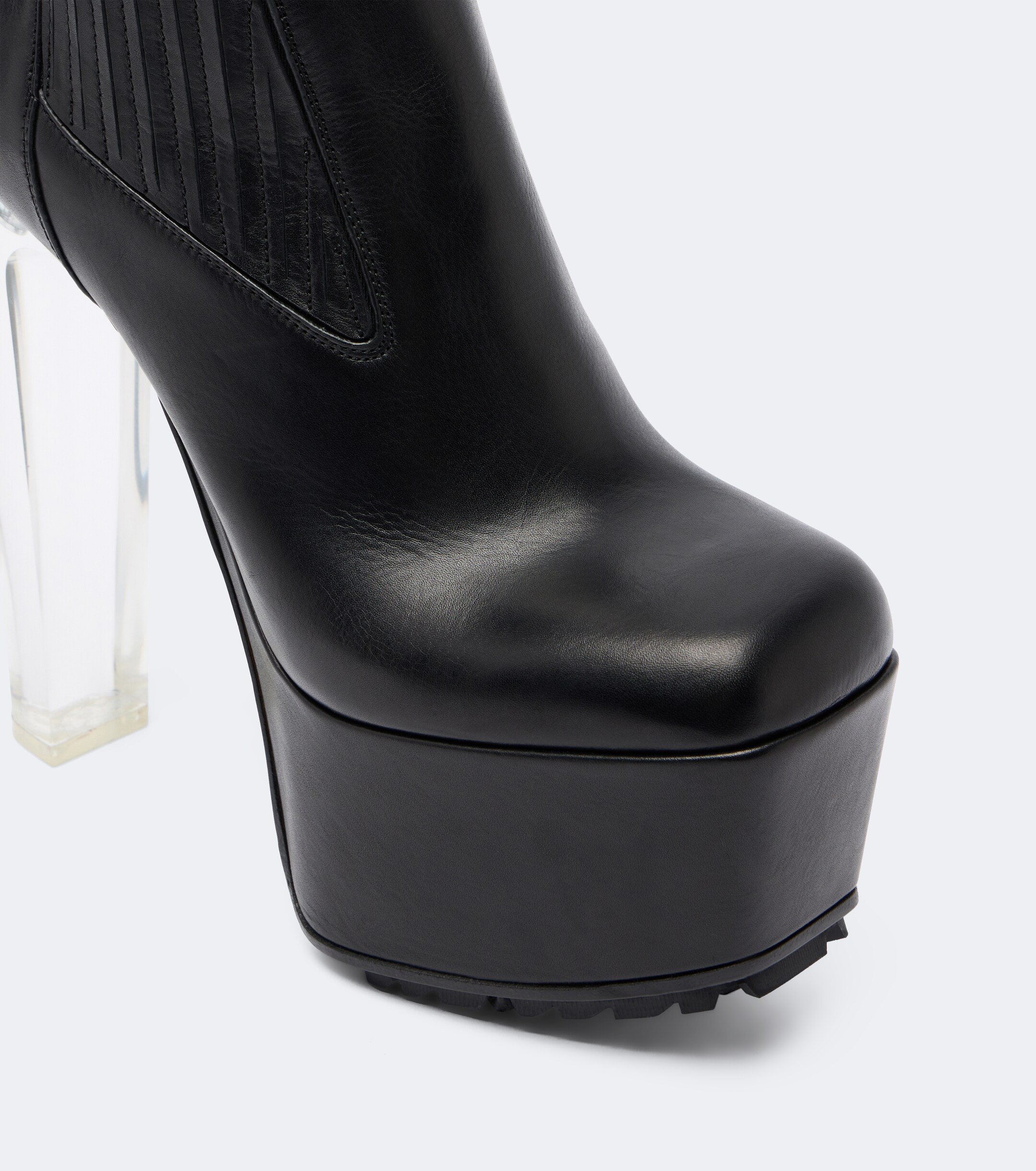 Rick Owens Rick Owens Beatle Kiss leather platform ankle boots
