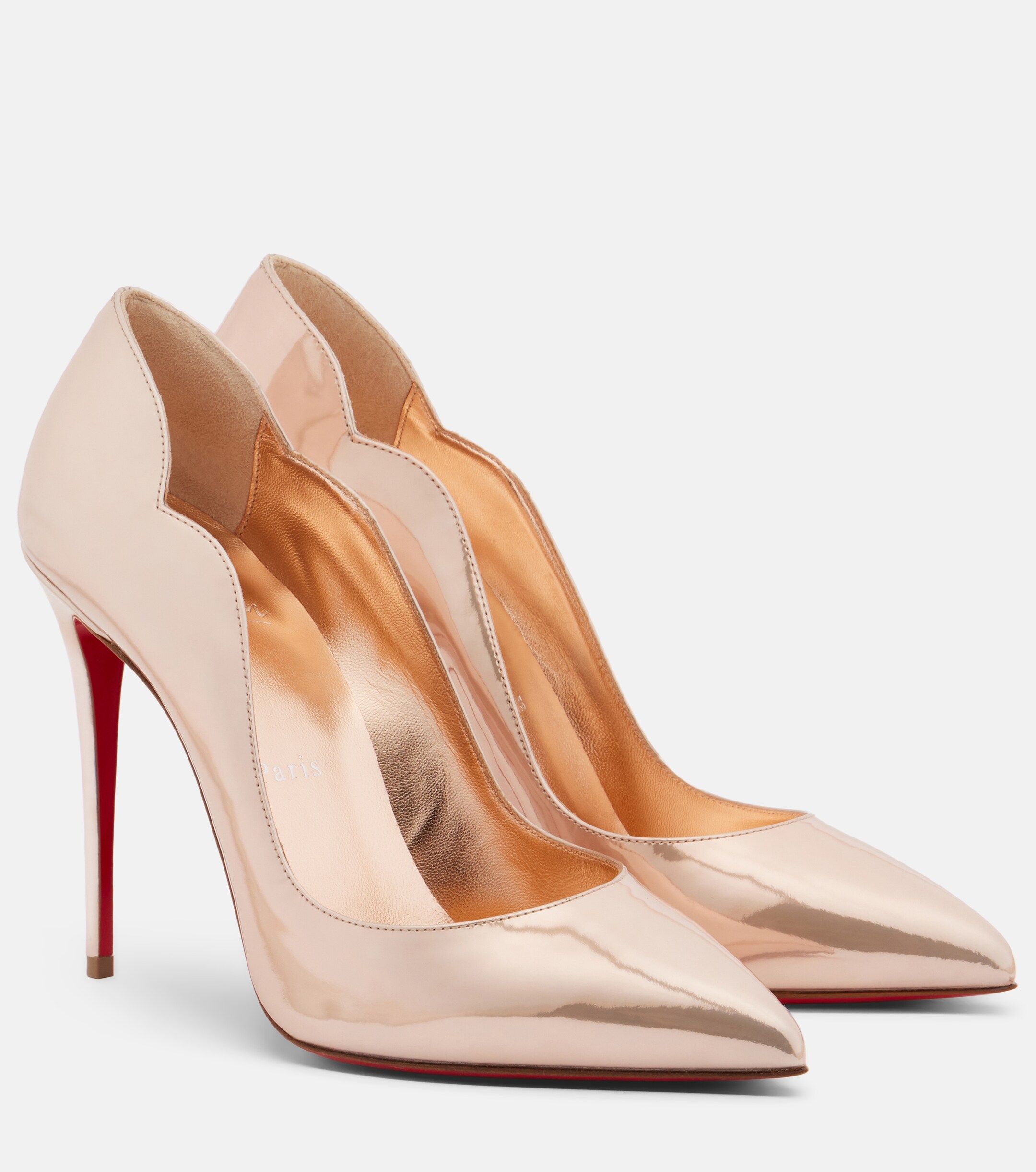 CHRISTIAN LOUBOUTIN Christian Louboutin Hot Chick patent leather pumps