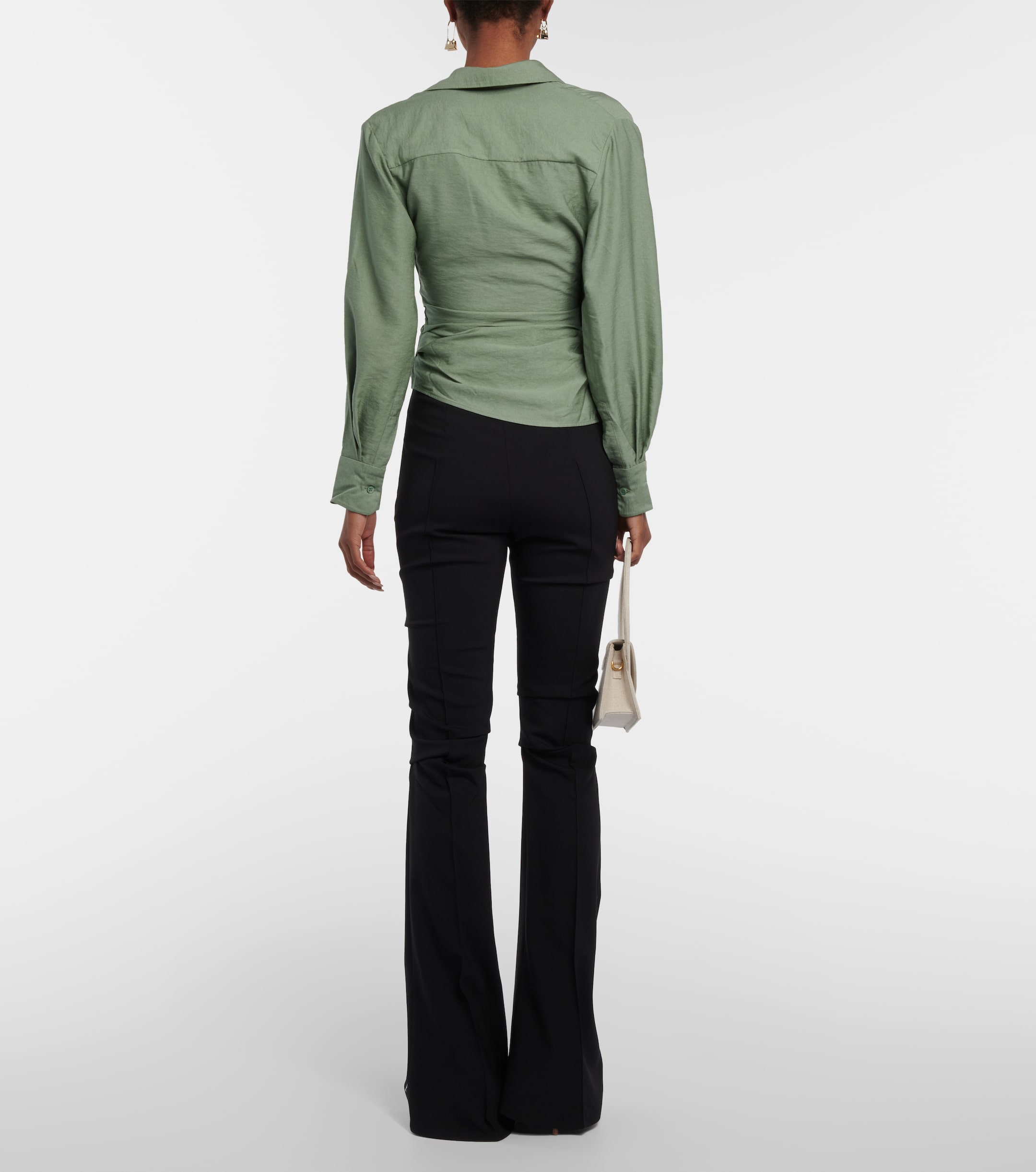 Jacquemus Le Bahia tie-front shirt
