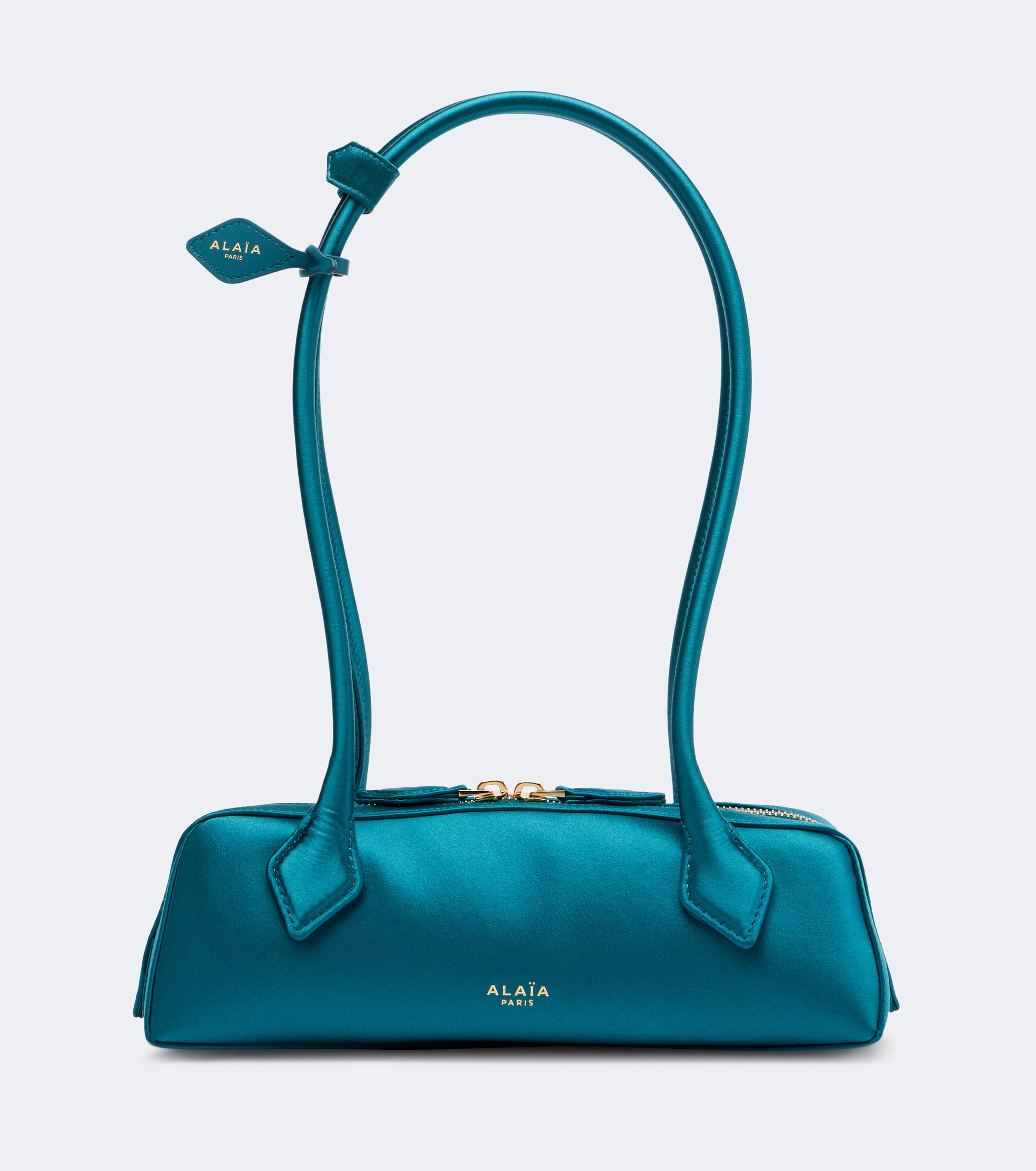 Alaïa Le Teckel Small satin shoulder bag