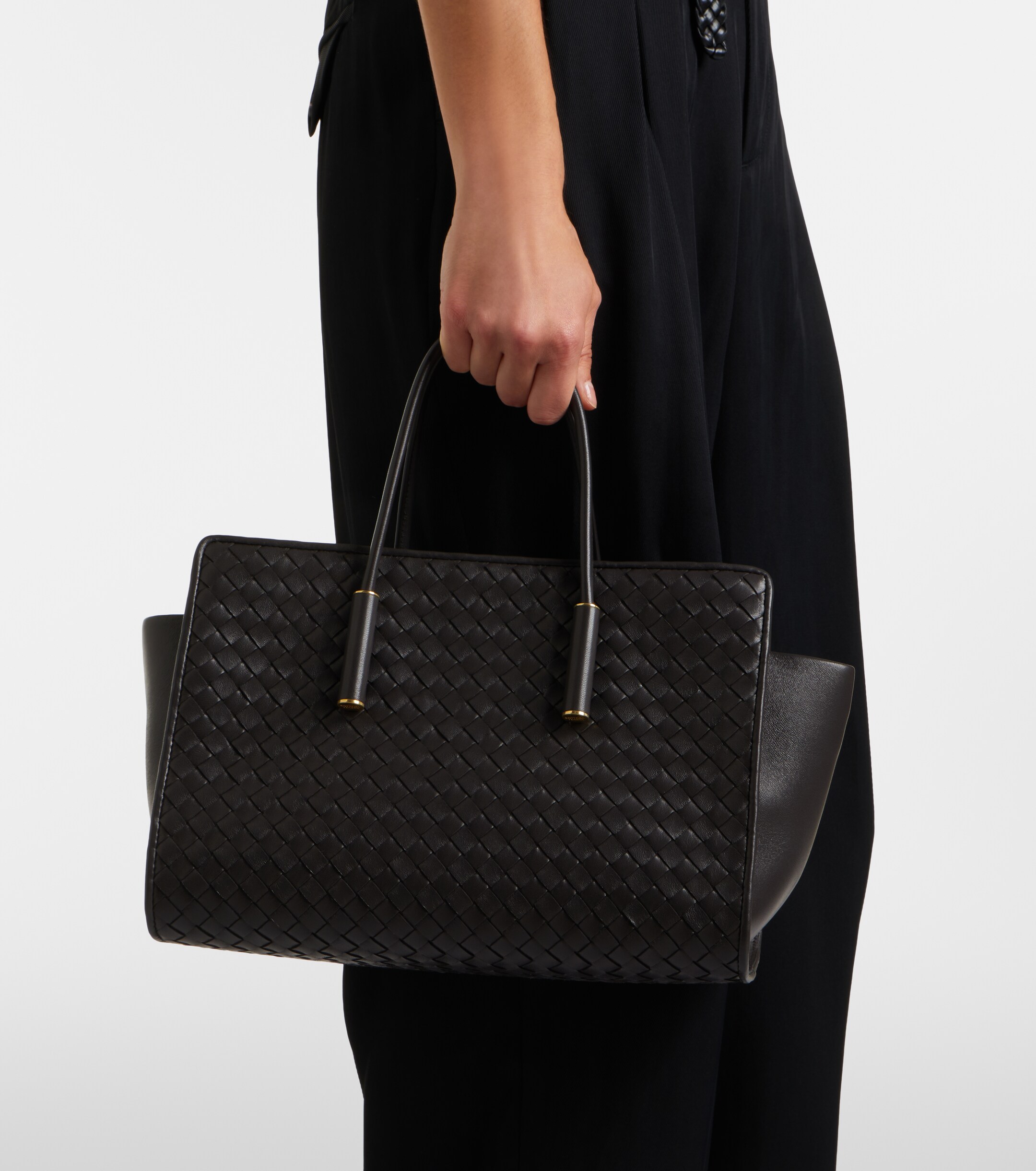 Bottega Veneta Barbara Small Intrecciato leather tote bag