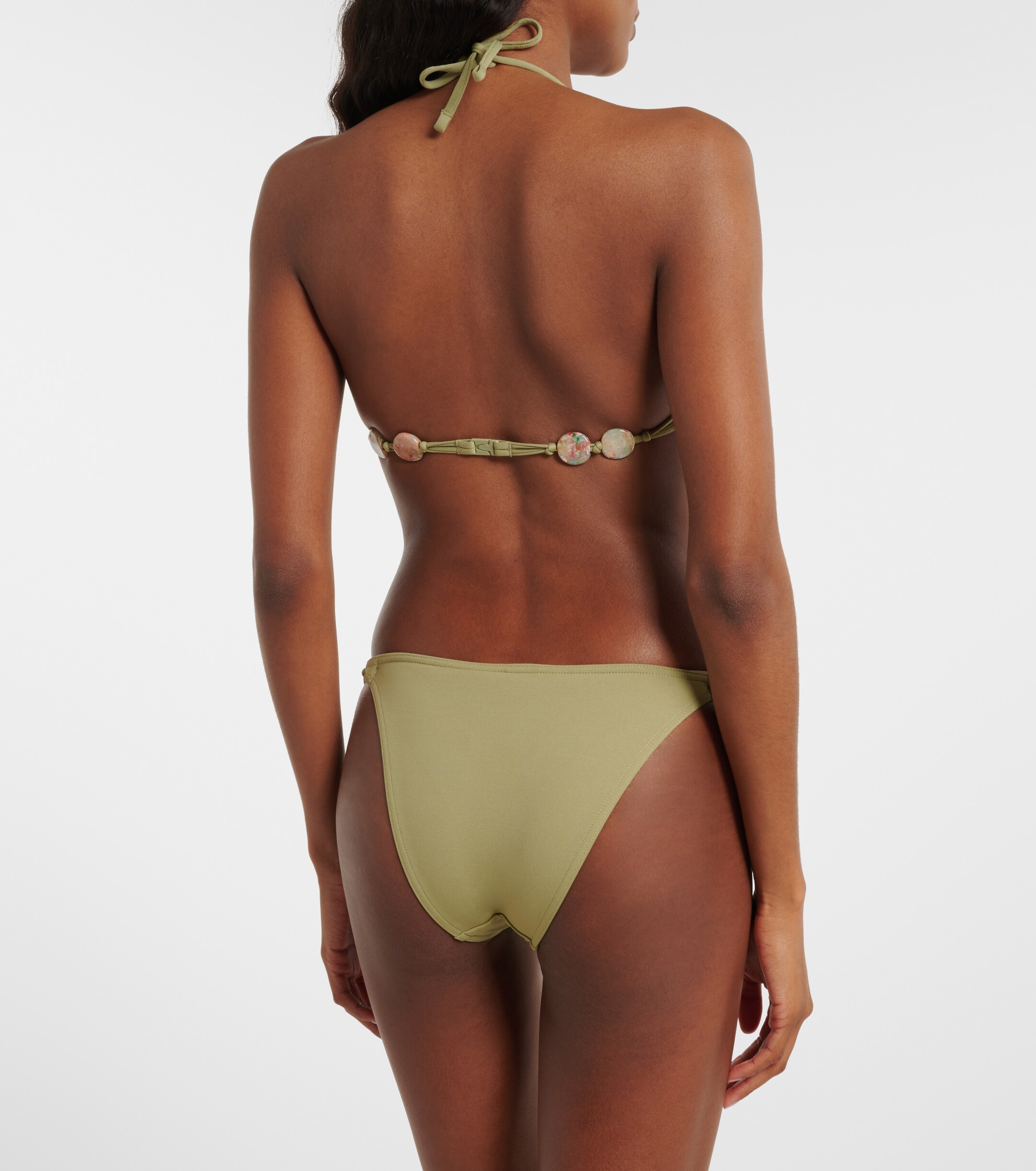 Eres Eres Alva embellished bikini top